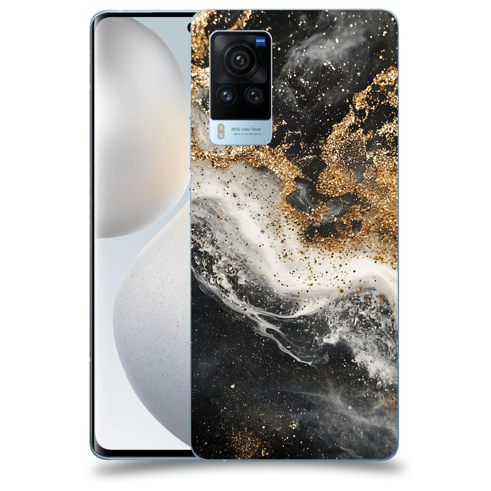 ACOVER Kryt na mobil Vivo X60 Pro 5G - Liquid Gold I