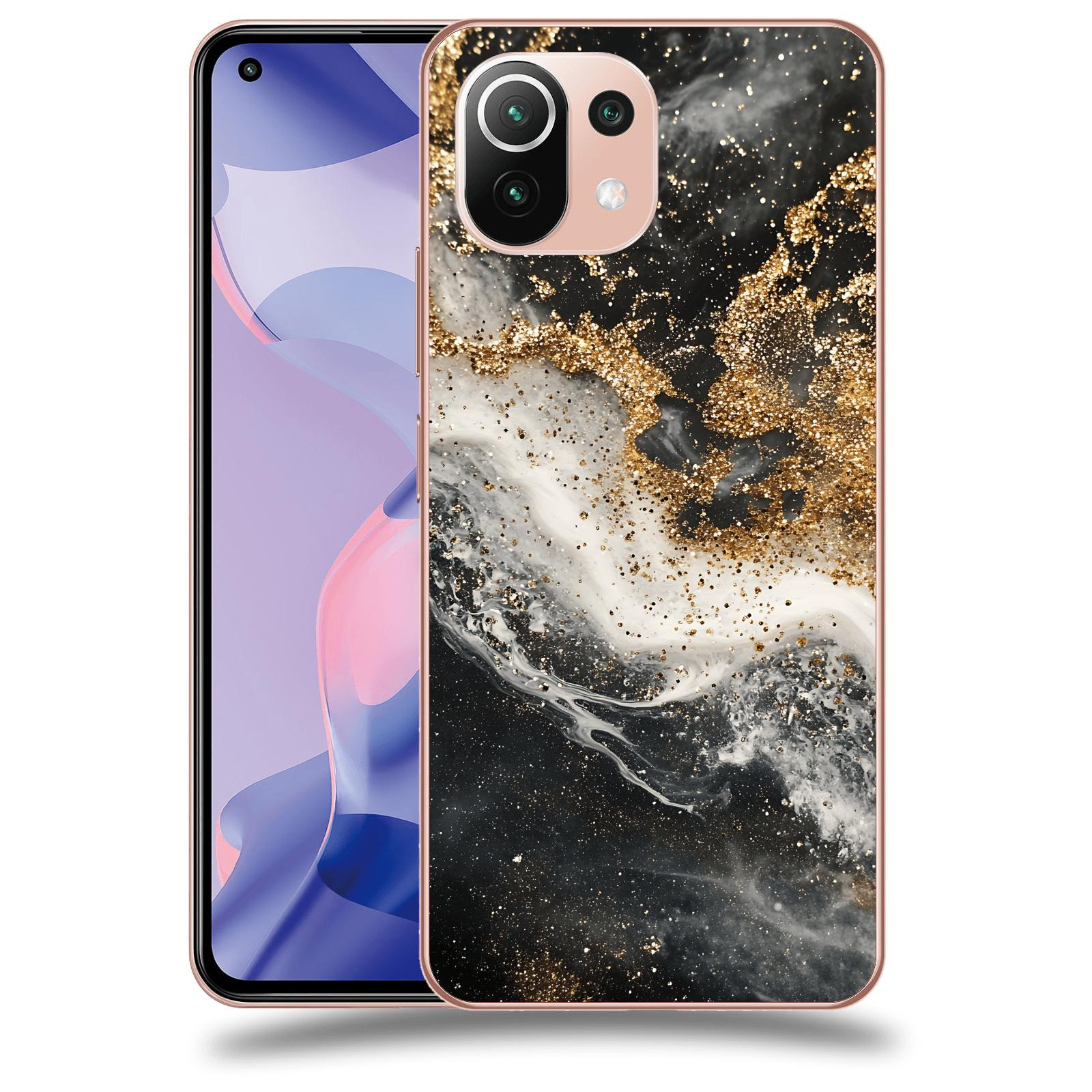 ACOVER Kryt na mobil Xiaomi 11 Lite 5G NE - Liquid Gold I