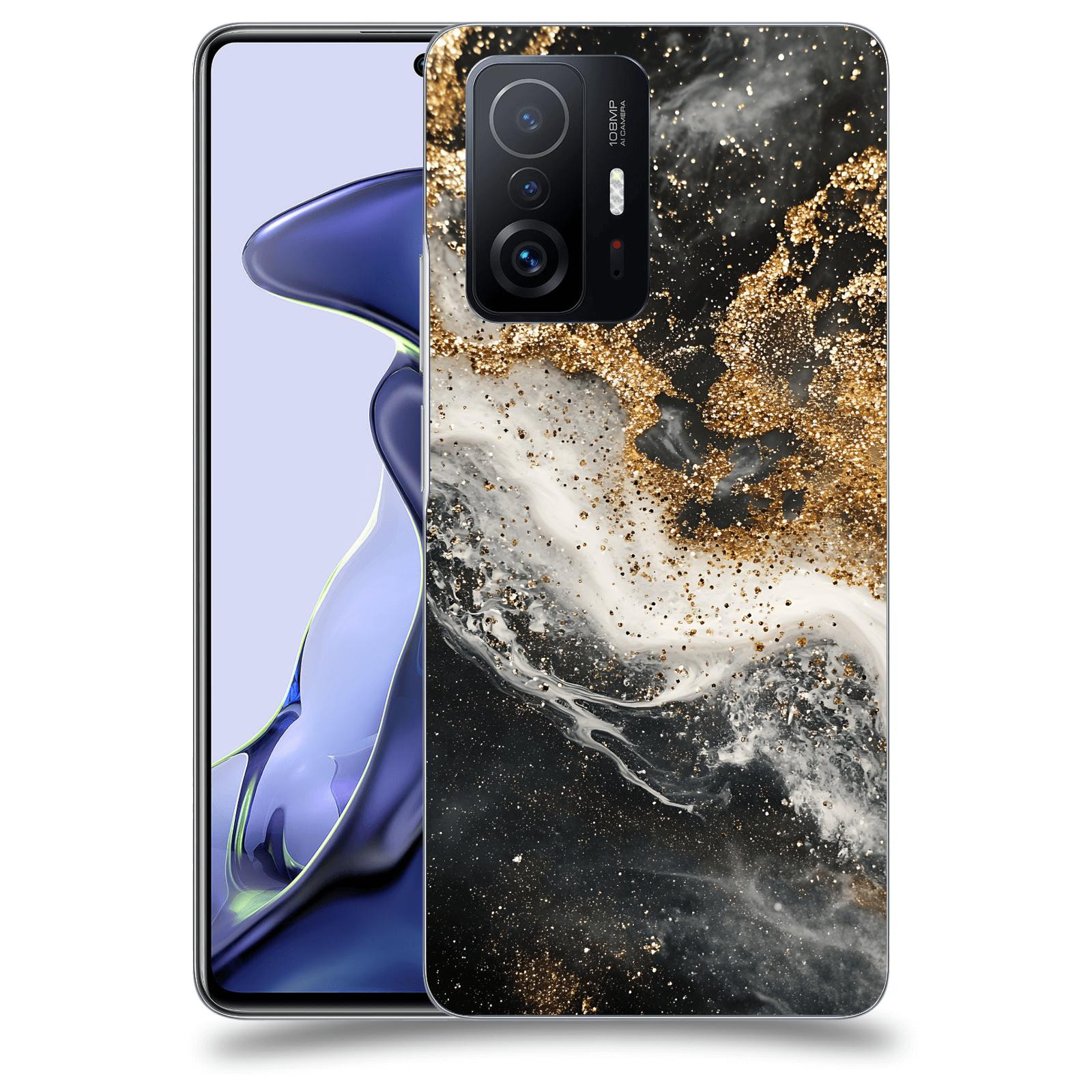 ACOVER Kryt na mobil Xiaomi 11T - Liquid Gold I
