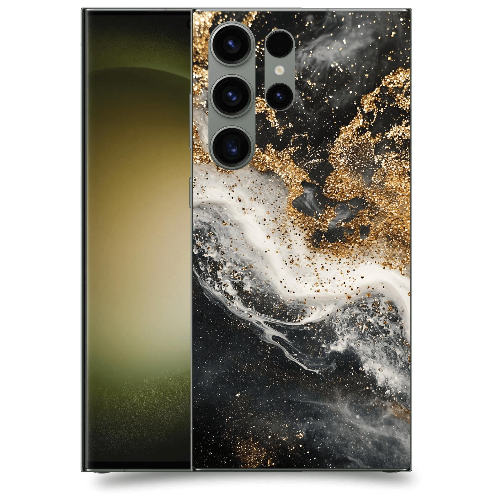 ACOVER Kryt na mobil Samsung Galaxy S23 Ultra 5G - Liquid Gold I