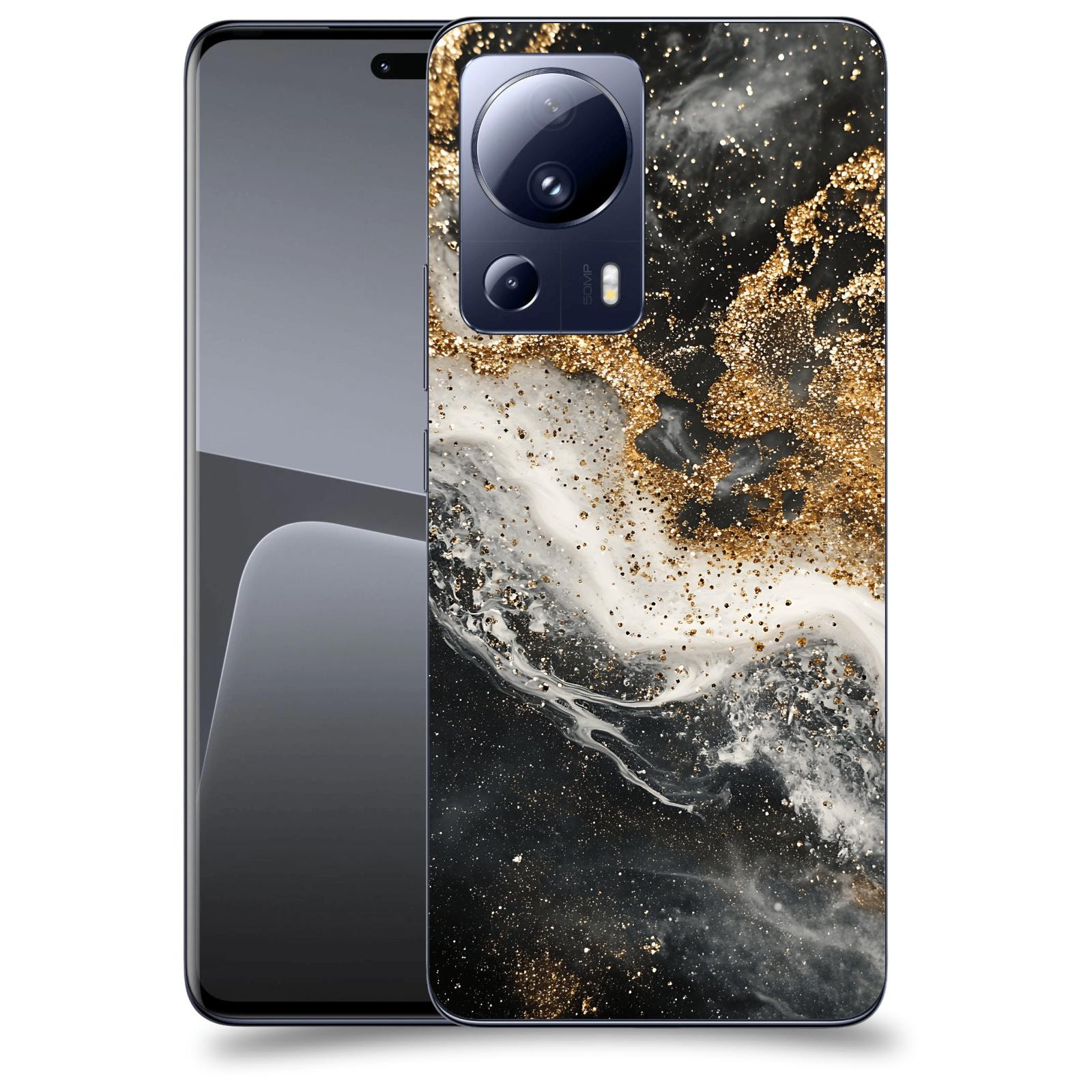 ACOVER Kryt na mobil Xiaomi 13 Lite - Liquid Gold I