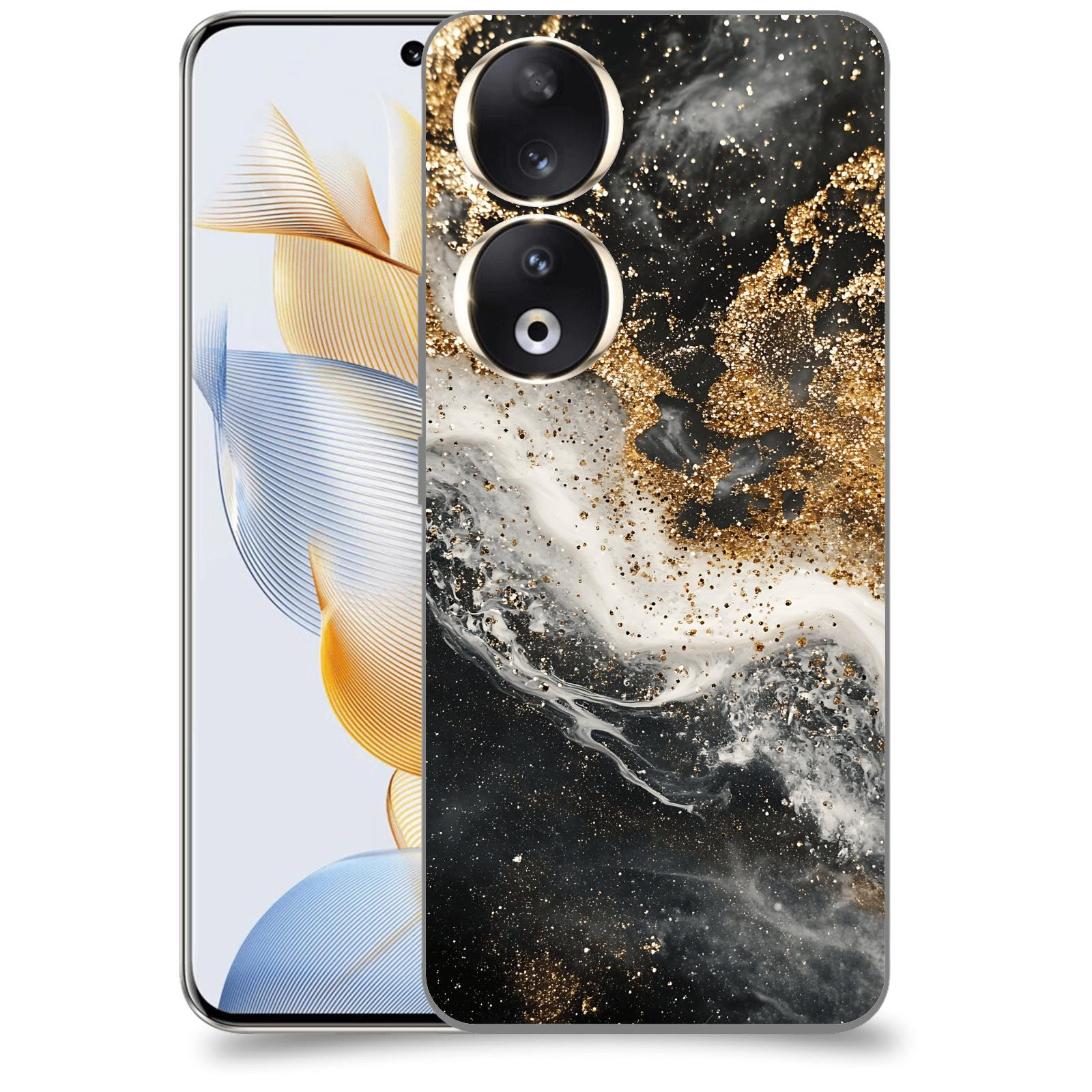 ACOVER Kryt na mobil Honor 90 - Liquid Gold I