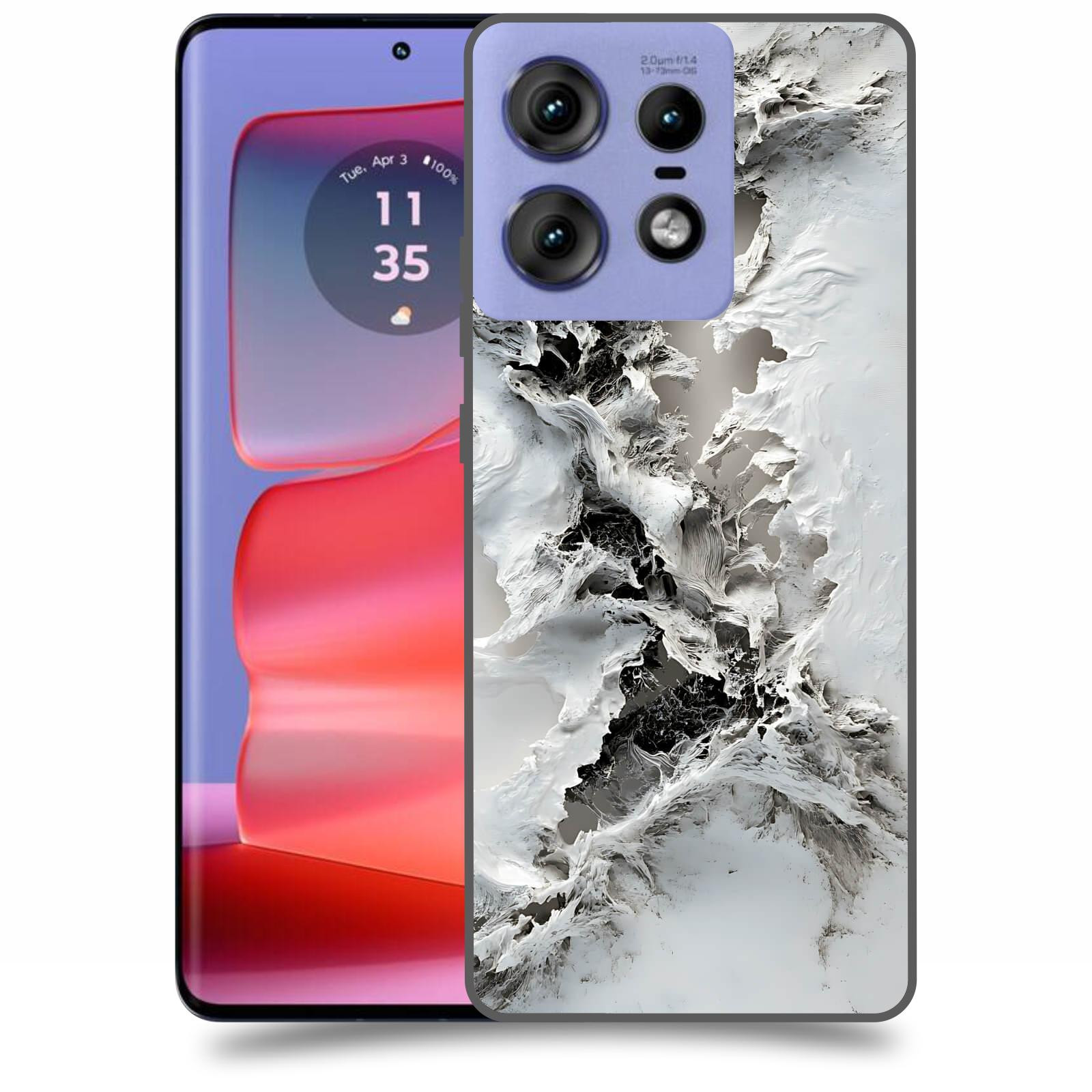 ACOVER Kryt na mobil Motorola Edge 50 Pro - Frosty I
