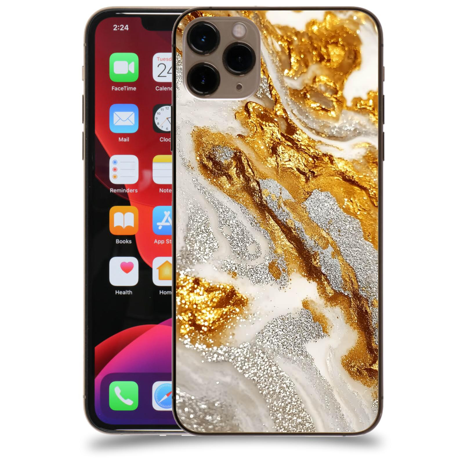 ACOVER Kryt na mobil Apple iPhone 11 Pro Max - Liquid Gold II
