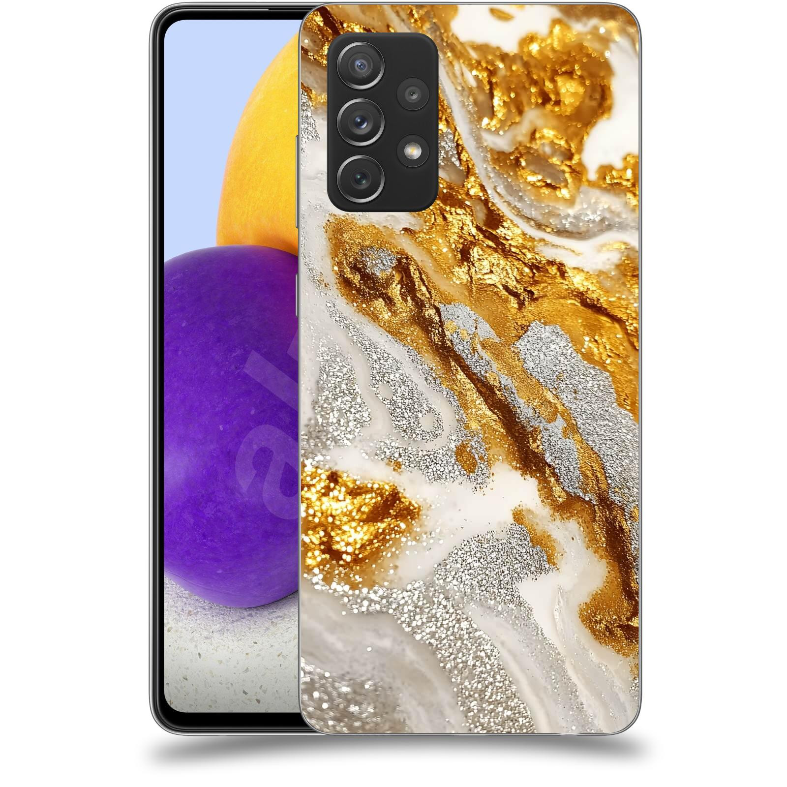 ACOVER Kryt na mobil Samsung Galaxy A72 A725F - Liquid Gold II