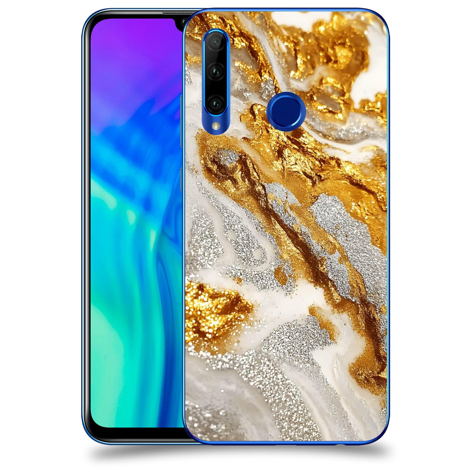 ACOVER Kryt na mobil Honor 20 Lite - Liquid Gold II