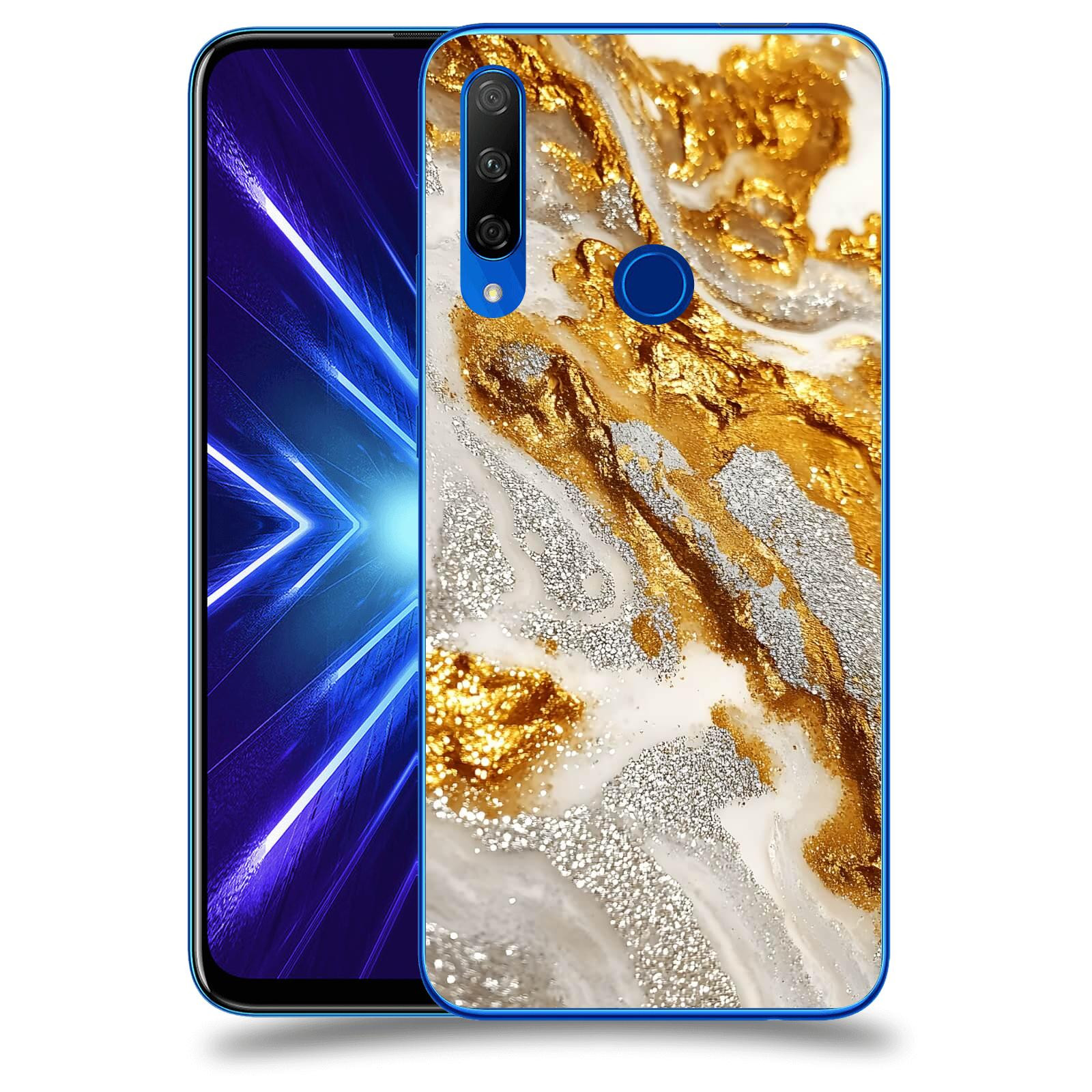 ACOVER Kryt na mobil Honor 9X - Liquid Gold II