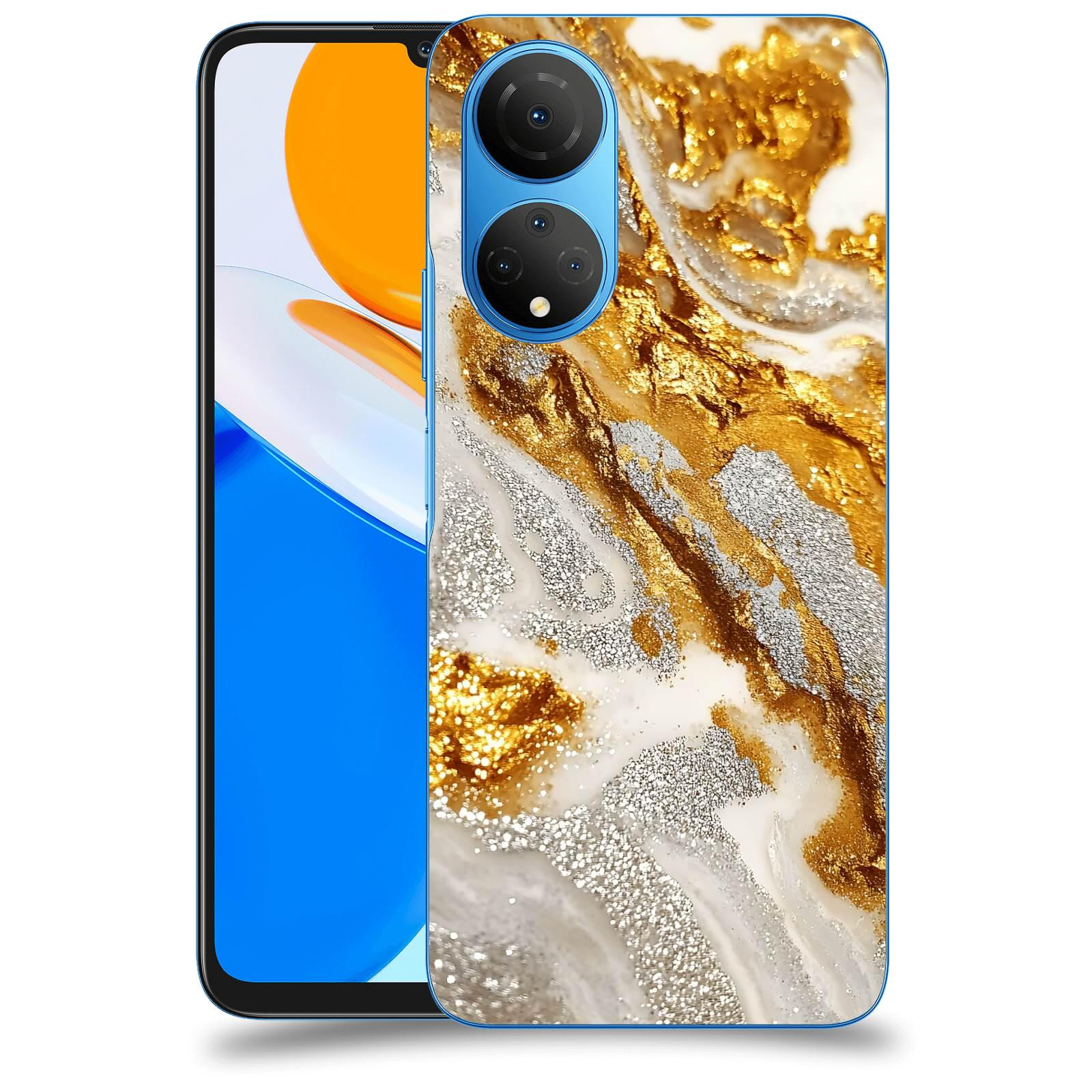 ACOVER Kryt na mobil Honor X7 - Liquid Gold II