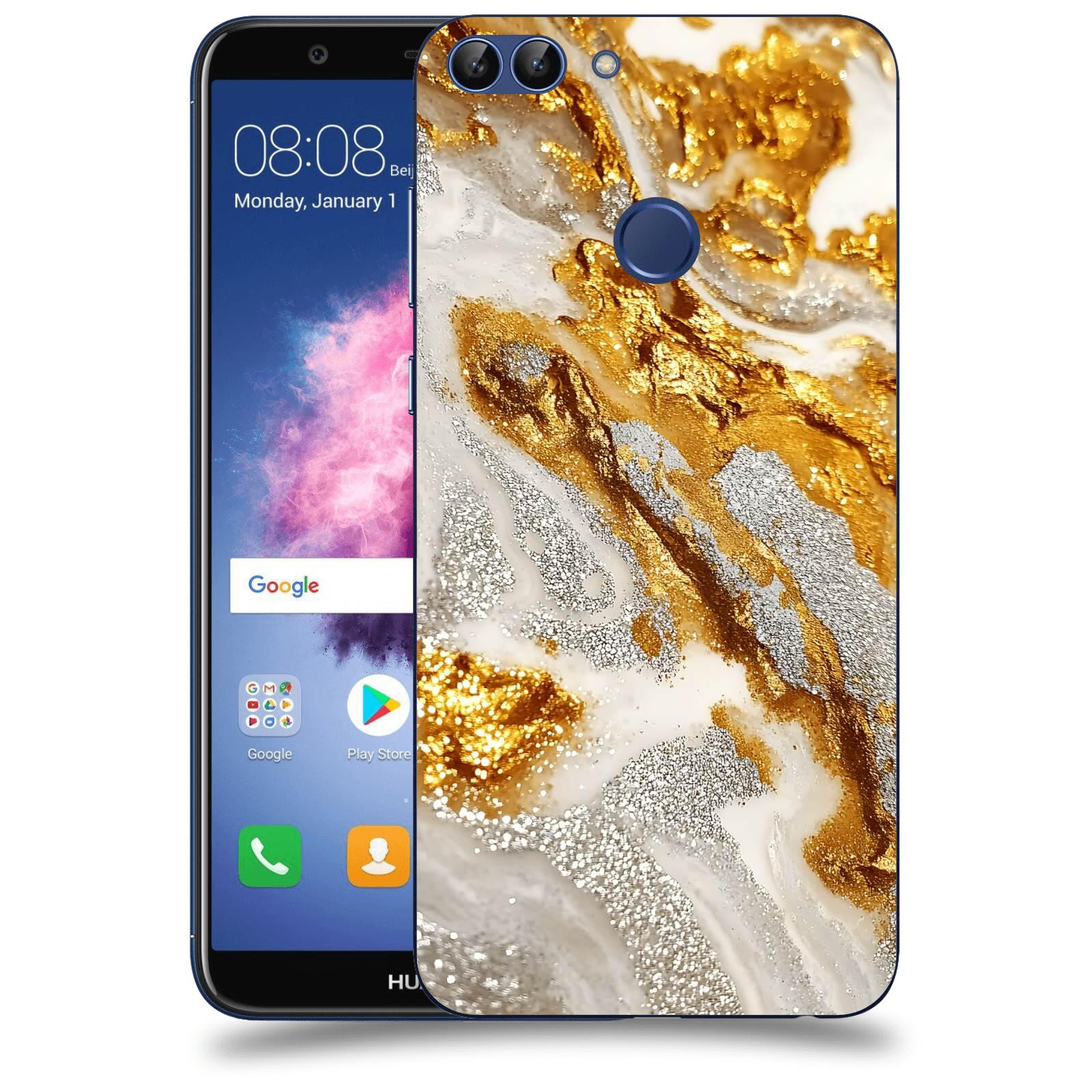ACOVER Kryt na mobil Huawei P Smart - Liquid Gold II