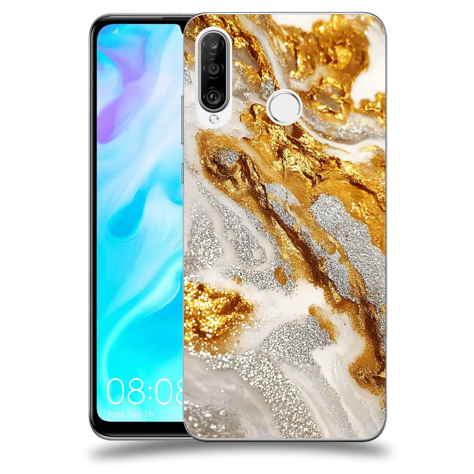 ACOVER Kryt na mobil Huawei P30 Lite - Liquid Gold II