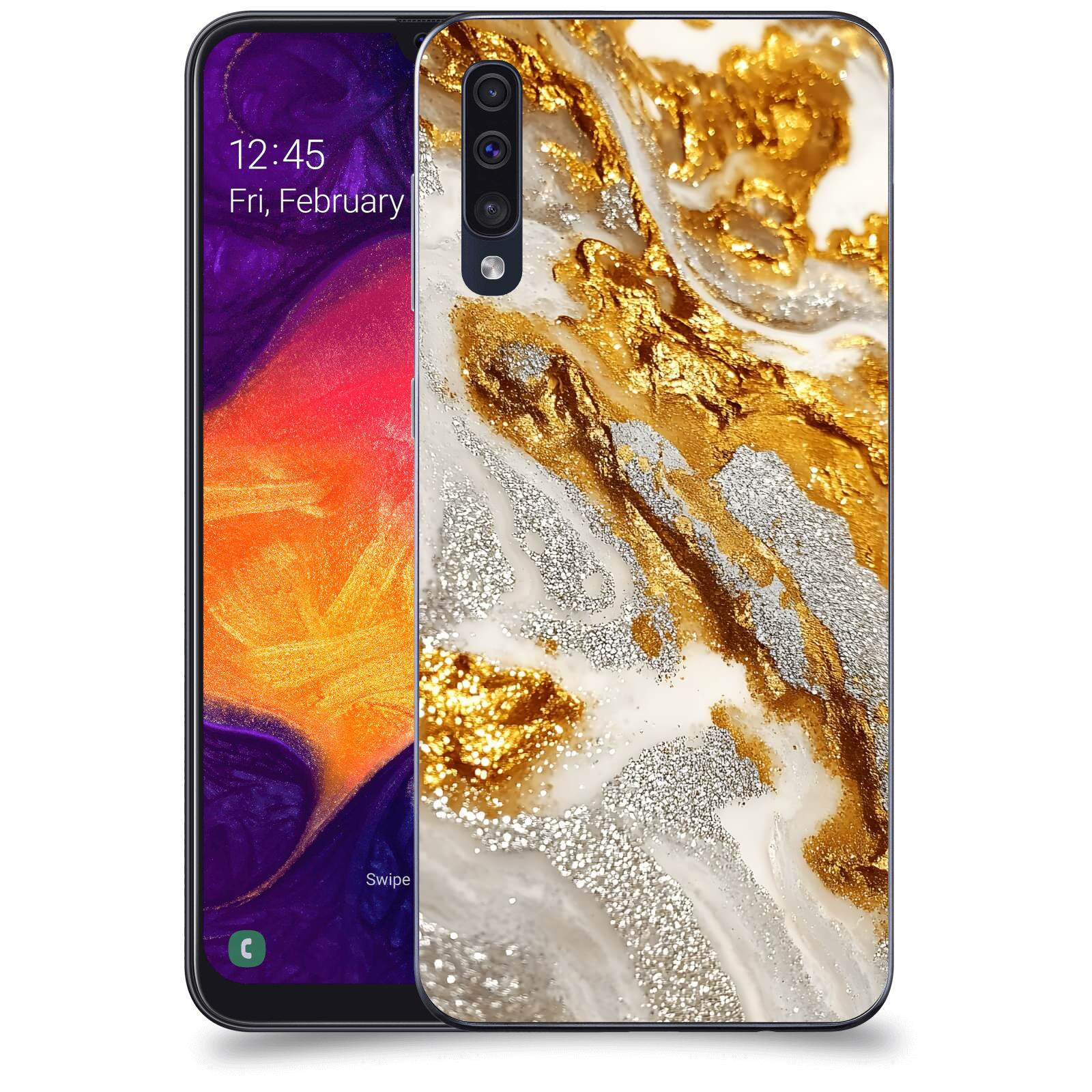ACOVER Kryt na mobil Samsung Galaxy A50 A505F - Liquid Gold II