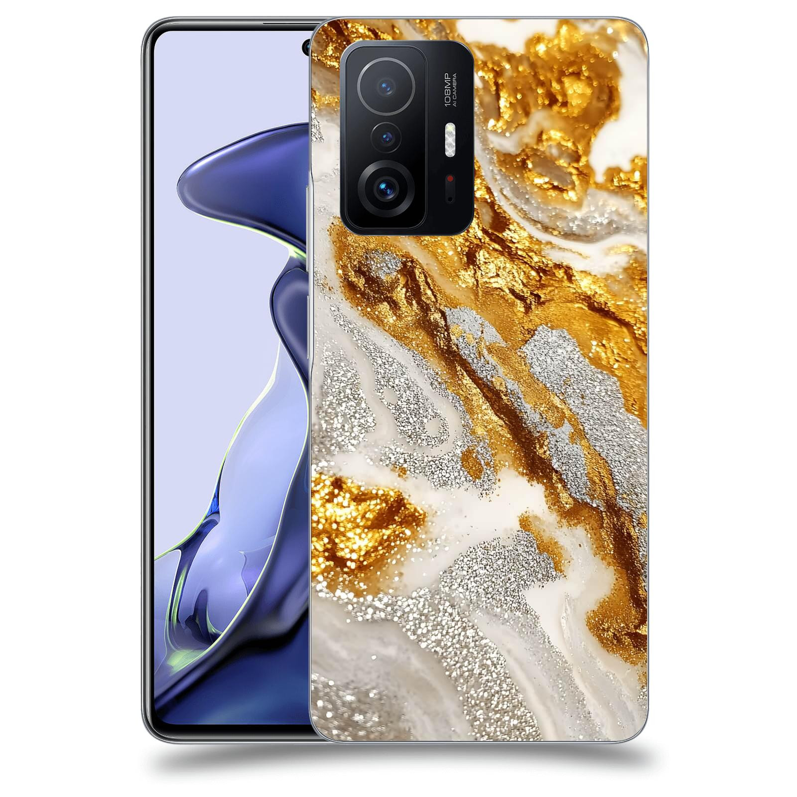 ACOVER Kryt na mobil Xiaomi 11T - Liquid Gold II