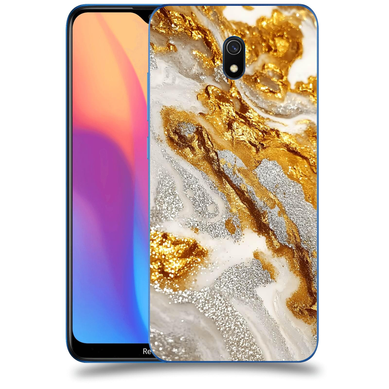 ACOVER Kryt na mobil Xiaomi Redmi 8A - Liquid Gold II