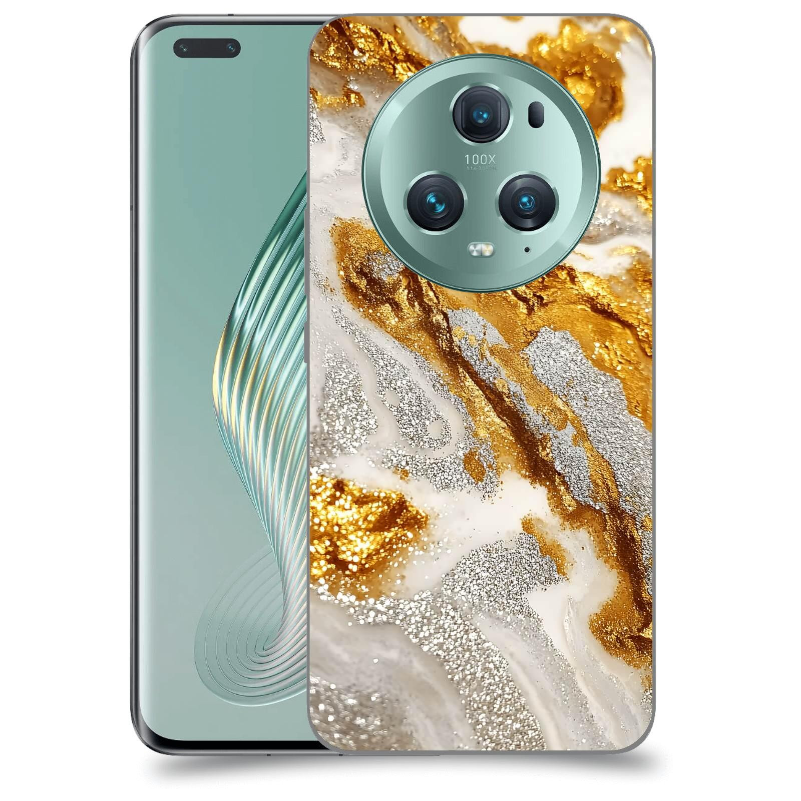 ACOVER Kryt na mobil Honor Magic5 Pro - Liquid Gold II