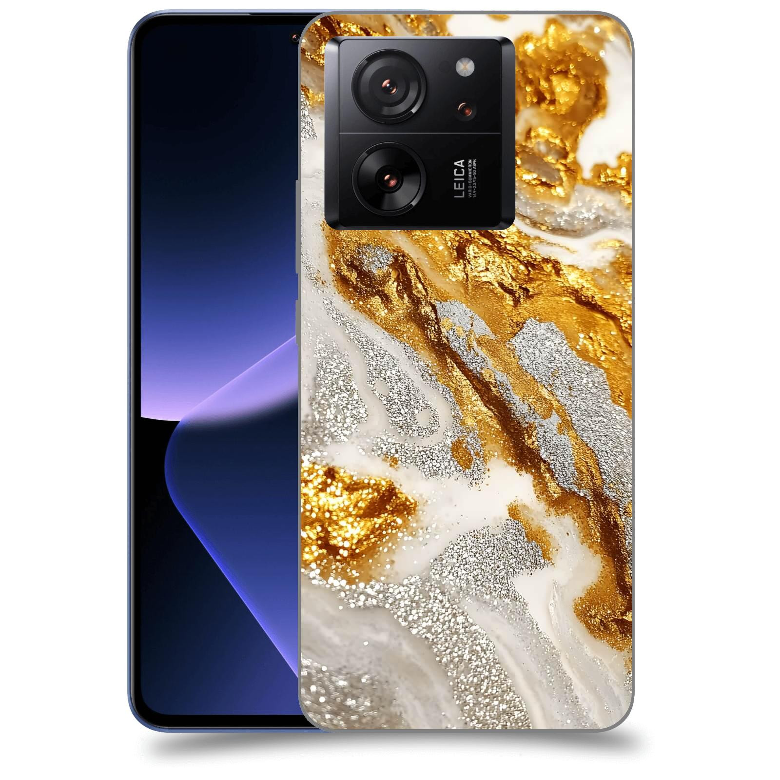 ACOVER Kryt na mobil Xiaomi 13T - Liquid Gold II