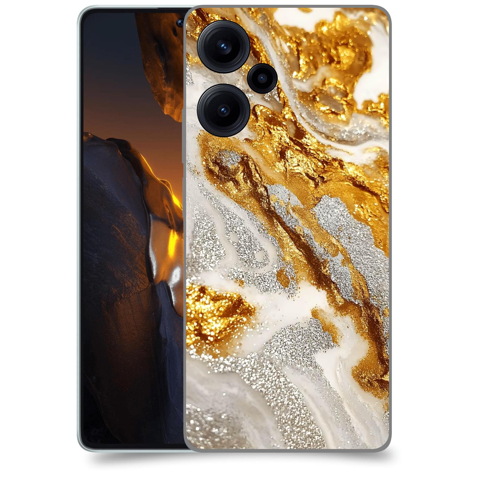 ACOVER Kryt na mobil Xiaomi Poco F5 - Liquid Gold II