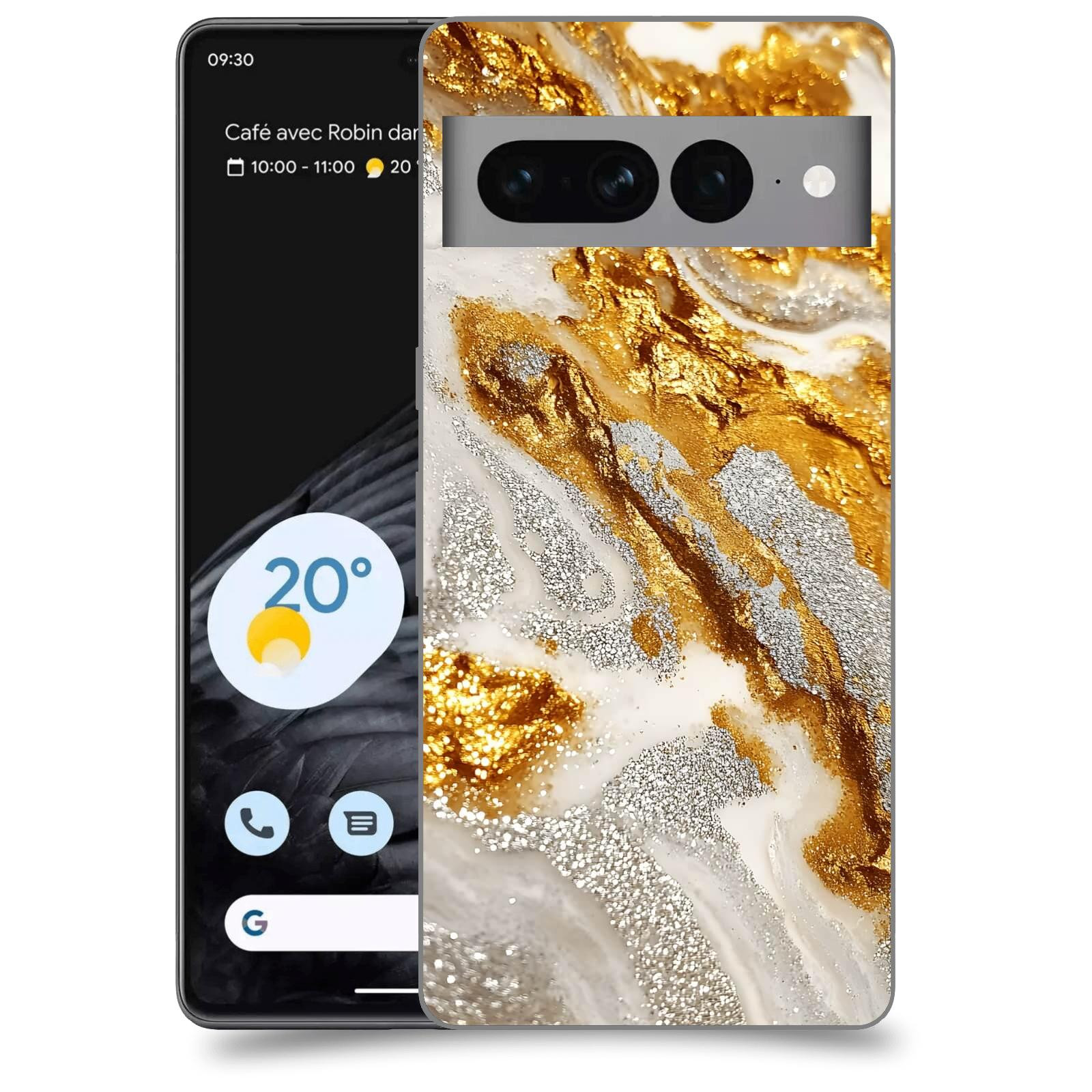 ACOVER Kryt na mobil Google pixel 7 pro - Liquid Gold II