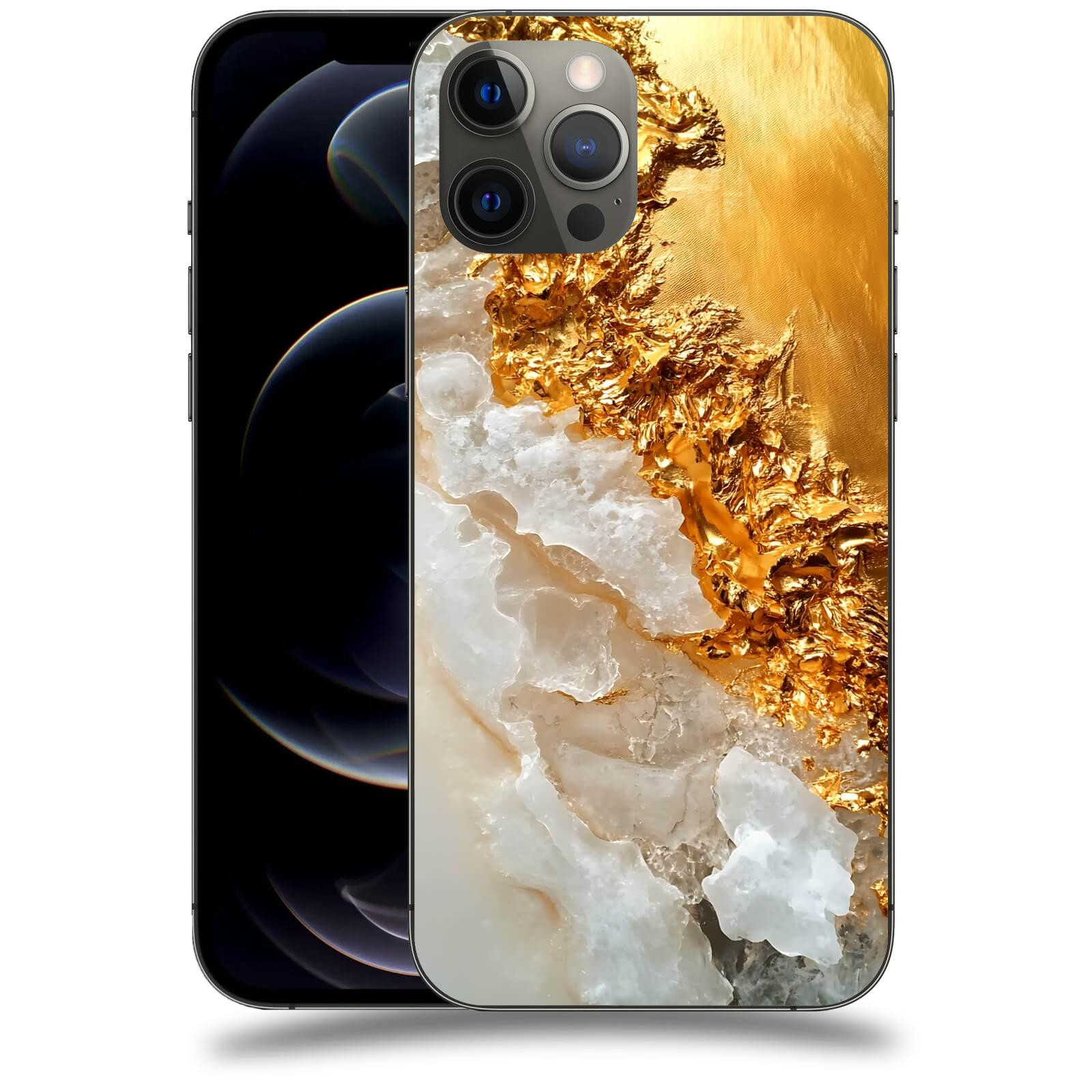 ACOVER Kryt na mobil Apple iPhone 12 Pro Max - Liquid Gold III