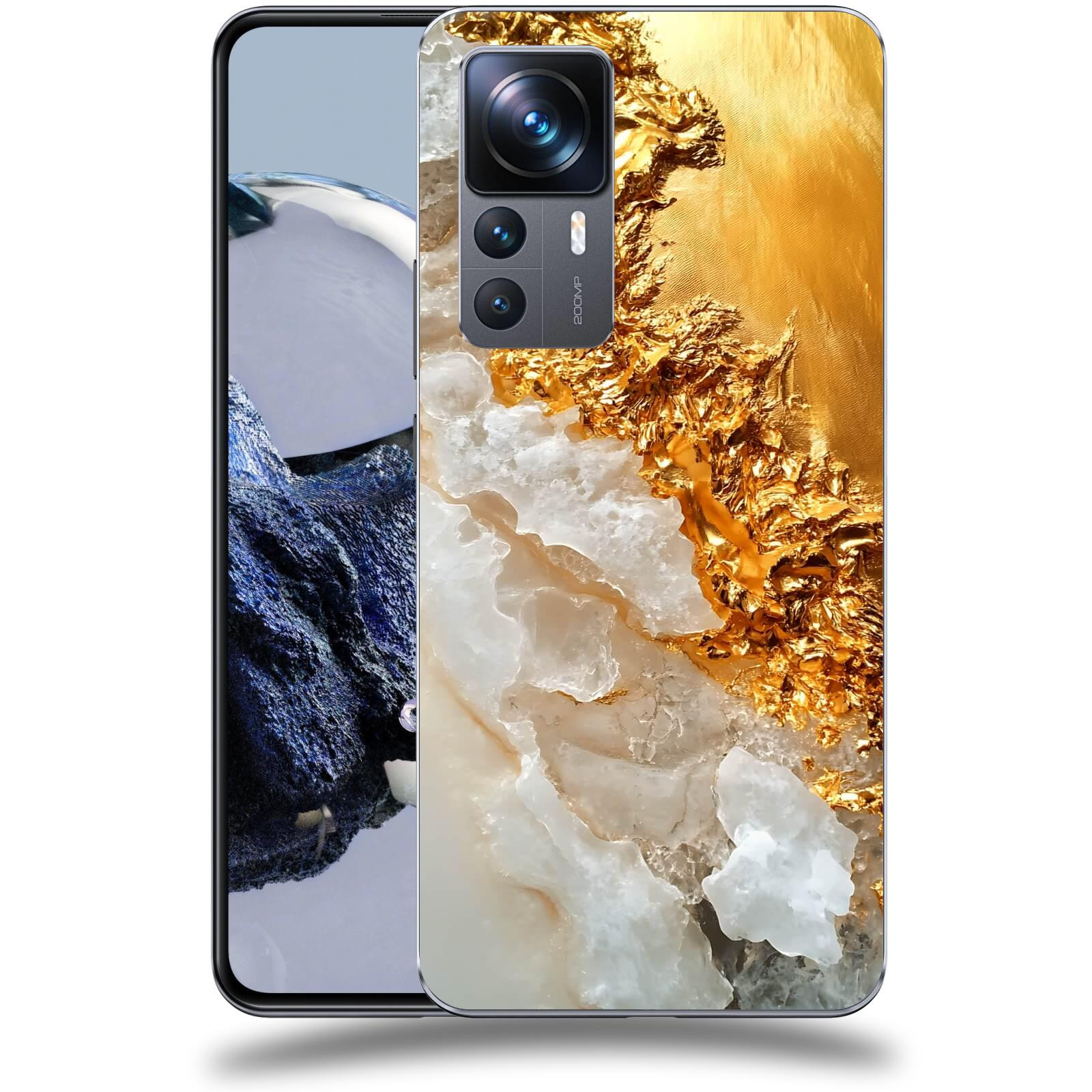 ACOVER Kryt na mobil Xiaomi 12T Pro - Liquid Gold III