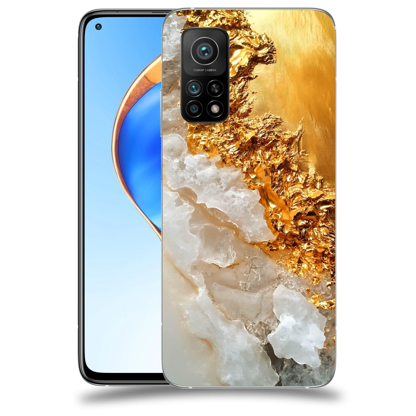 ACOVER Kryt na mobil Xiaomi Mi 10T Pro - Liquid Gold III
