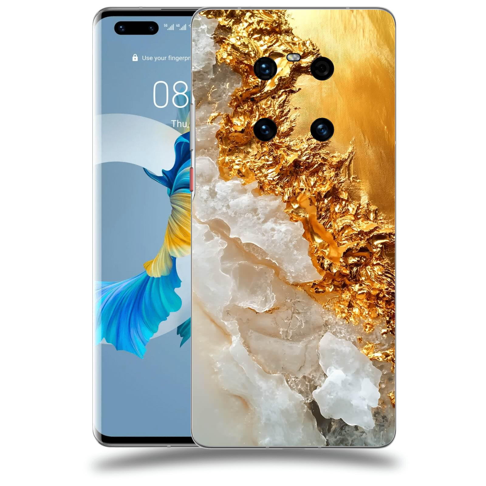 ACOVER Kryt na mobil Huawei Mate 40 Pro - Liquid Gold III