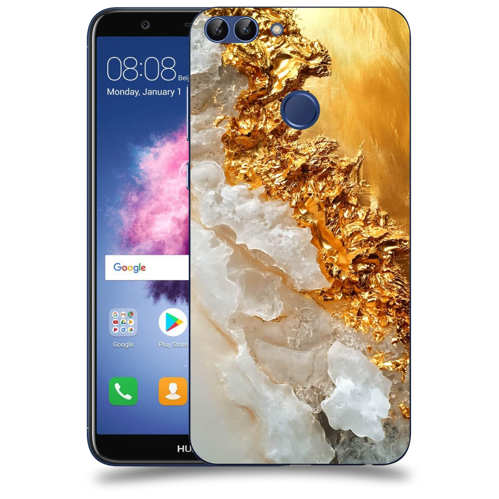 ACOVER Kryt na mobil Huawei P Smart - Liquid Gold III