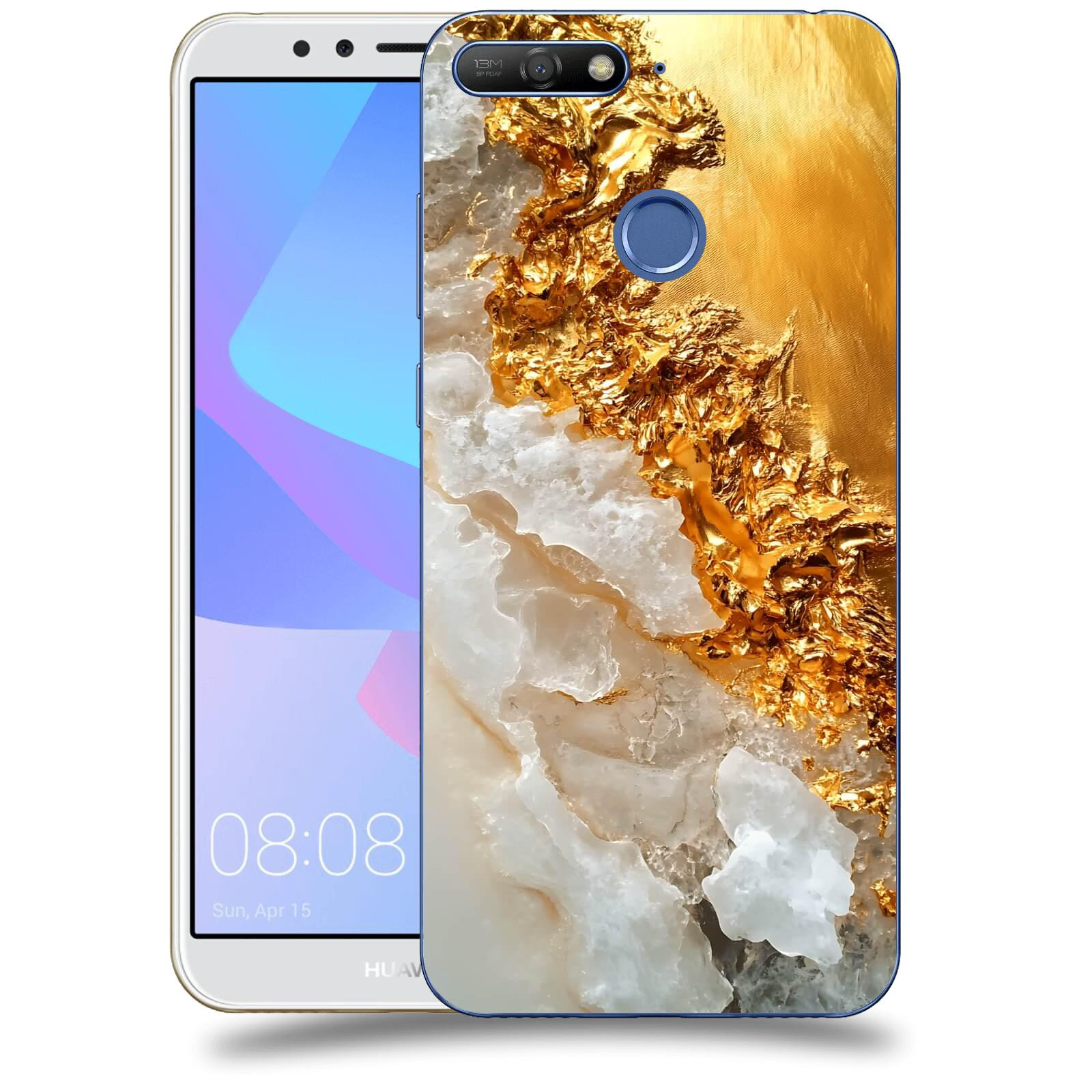 ACOVER Kryt na mobil Huawei Y6 Prime 2018 - Liquid Gold III