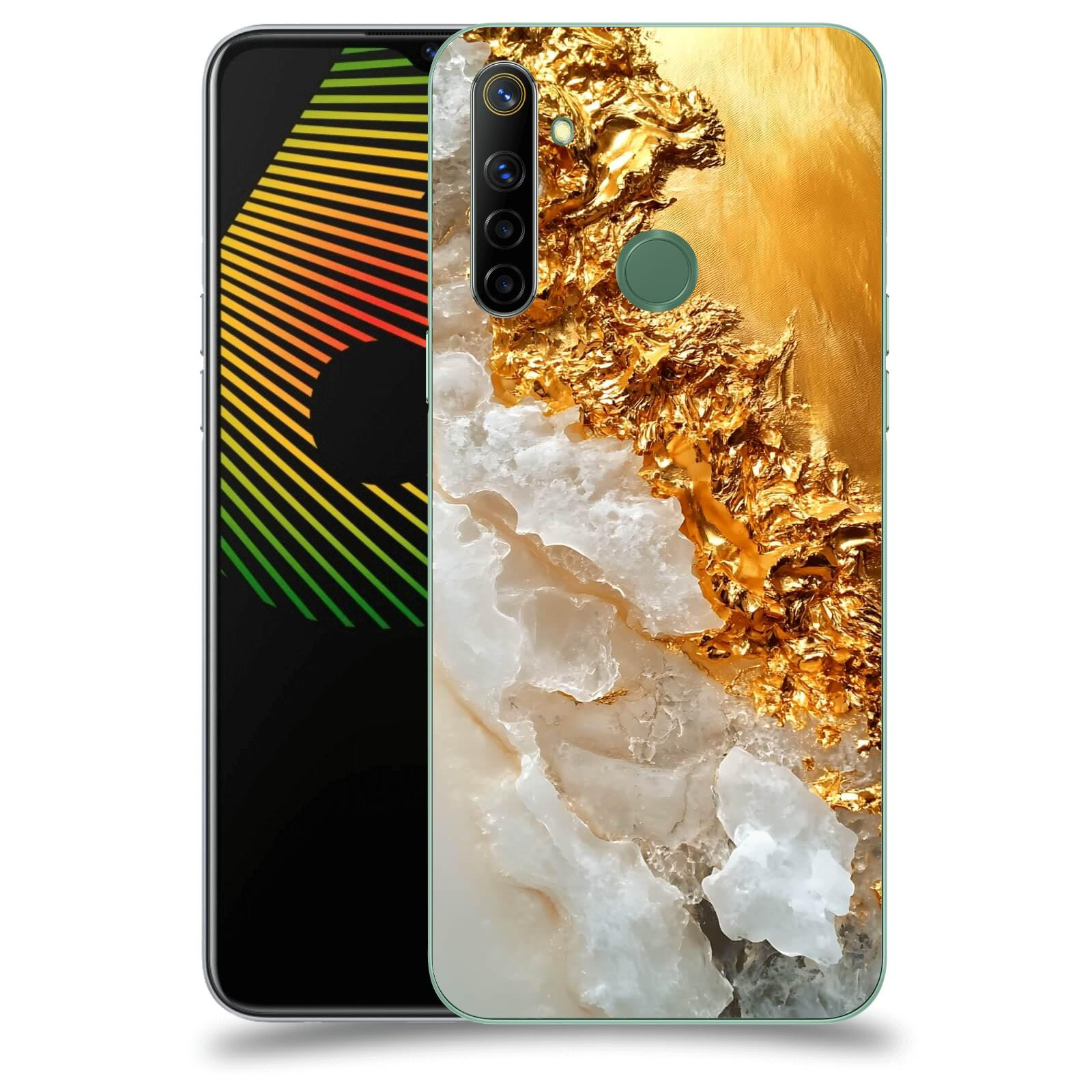 ACOVER Kryt na mobil Realme 6i - Liquid Gold III