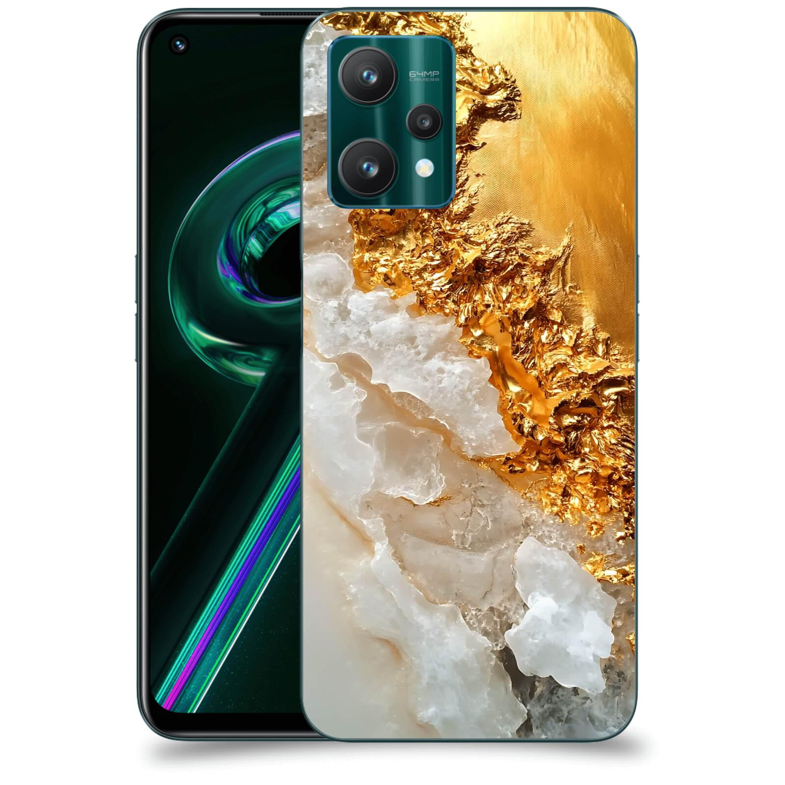 ACOVER Kryt na mobil Realme 9 Pro 5G - Liquid Gold III