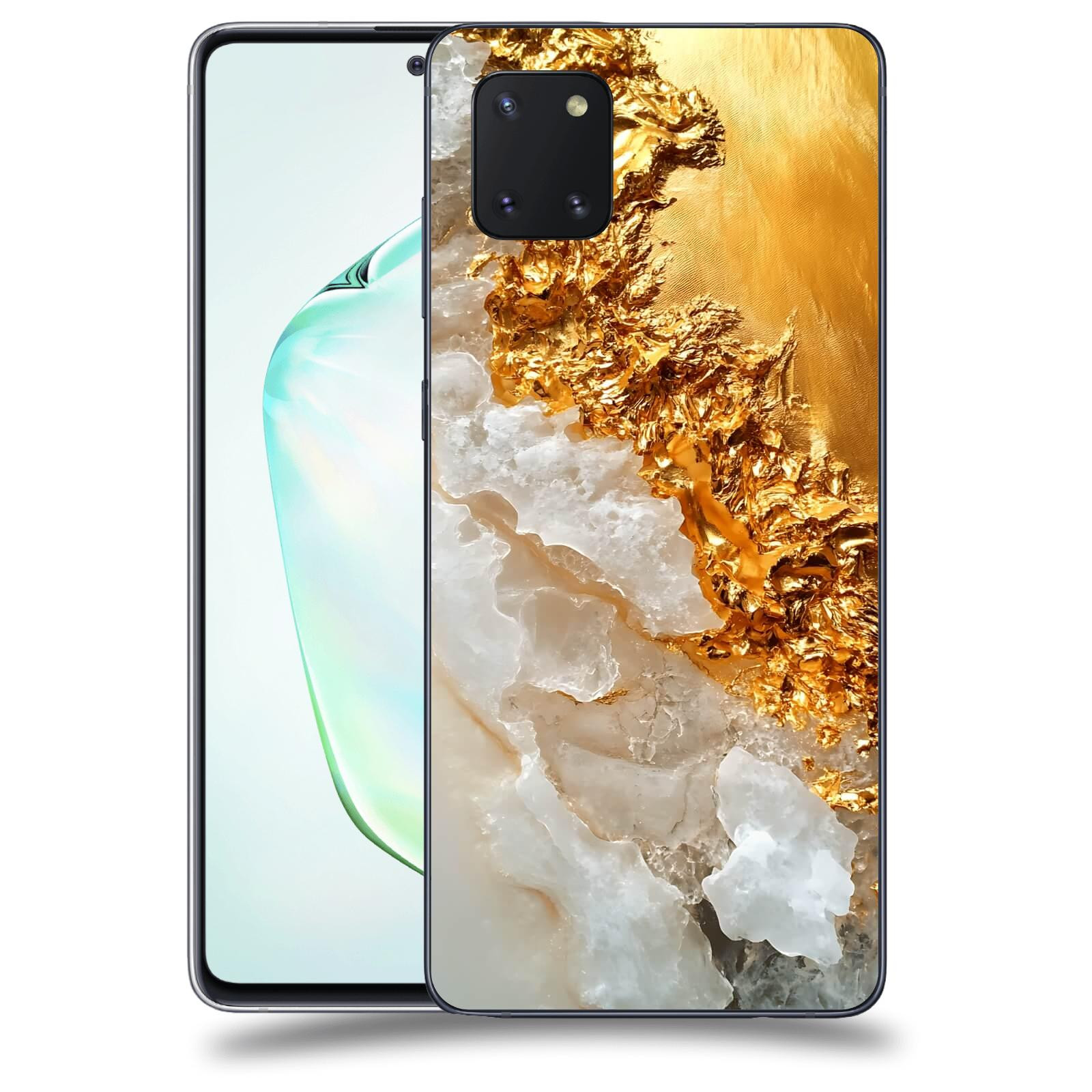 ACOVER Kryt na mobil Samsung Galaxy Note 10 Lite N770F - Liquid Gold III