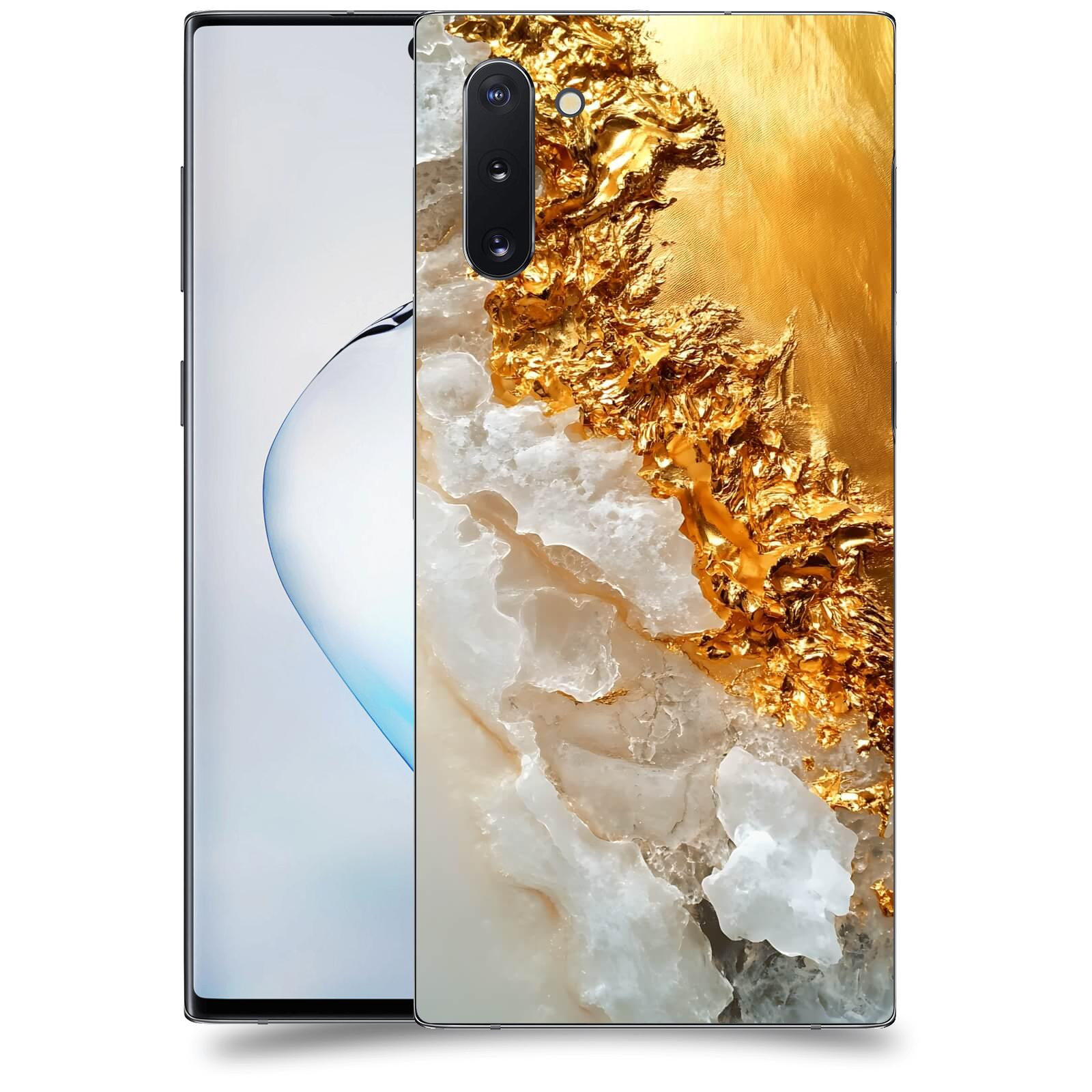 ACOVER Kryt na mobil Samsung Galaxy Note 10 N970F - Liquid Gold III