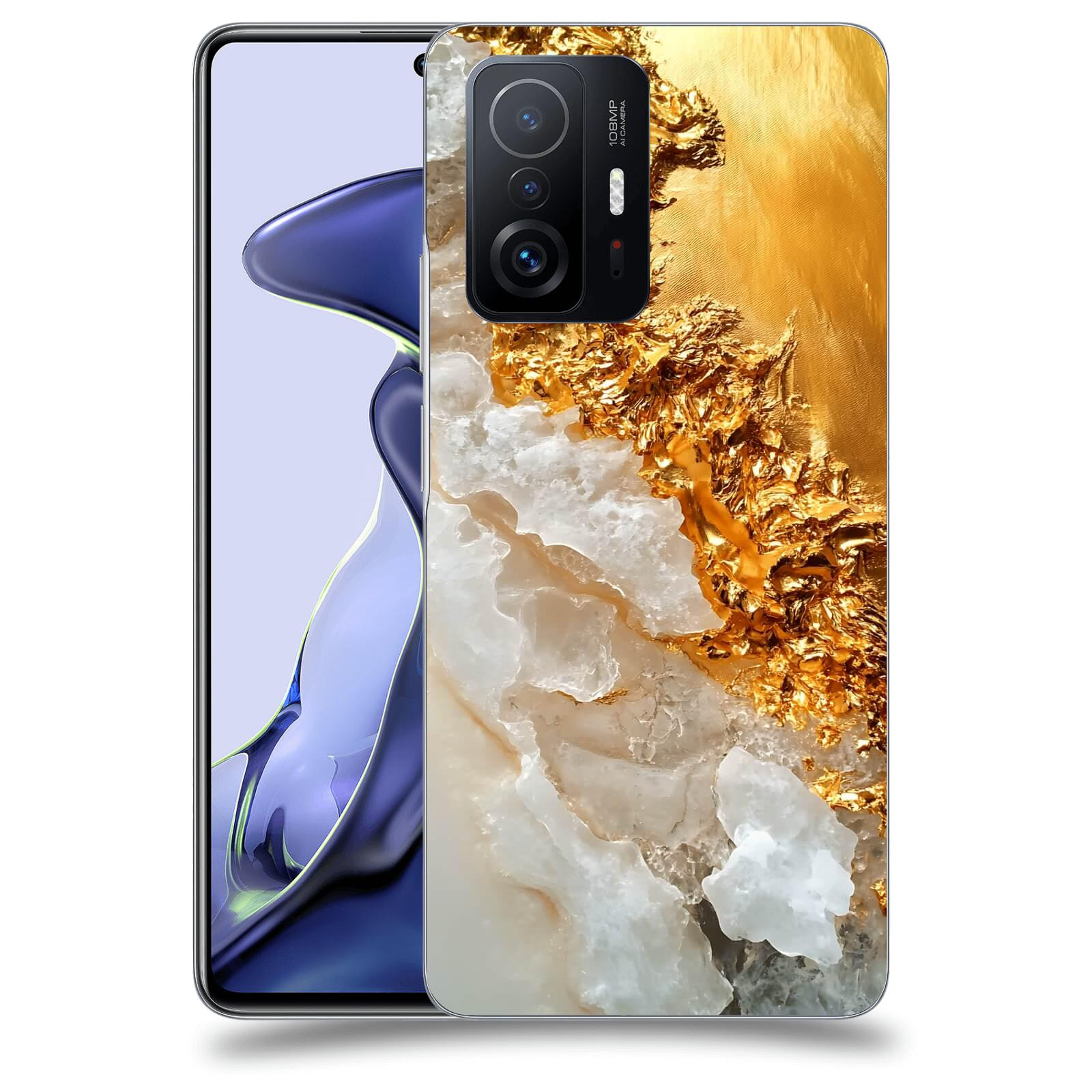 ACOVER Kryt na mobil Xiaomi 11T - Liquid Gold III