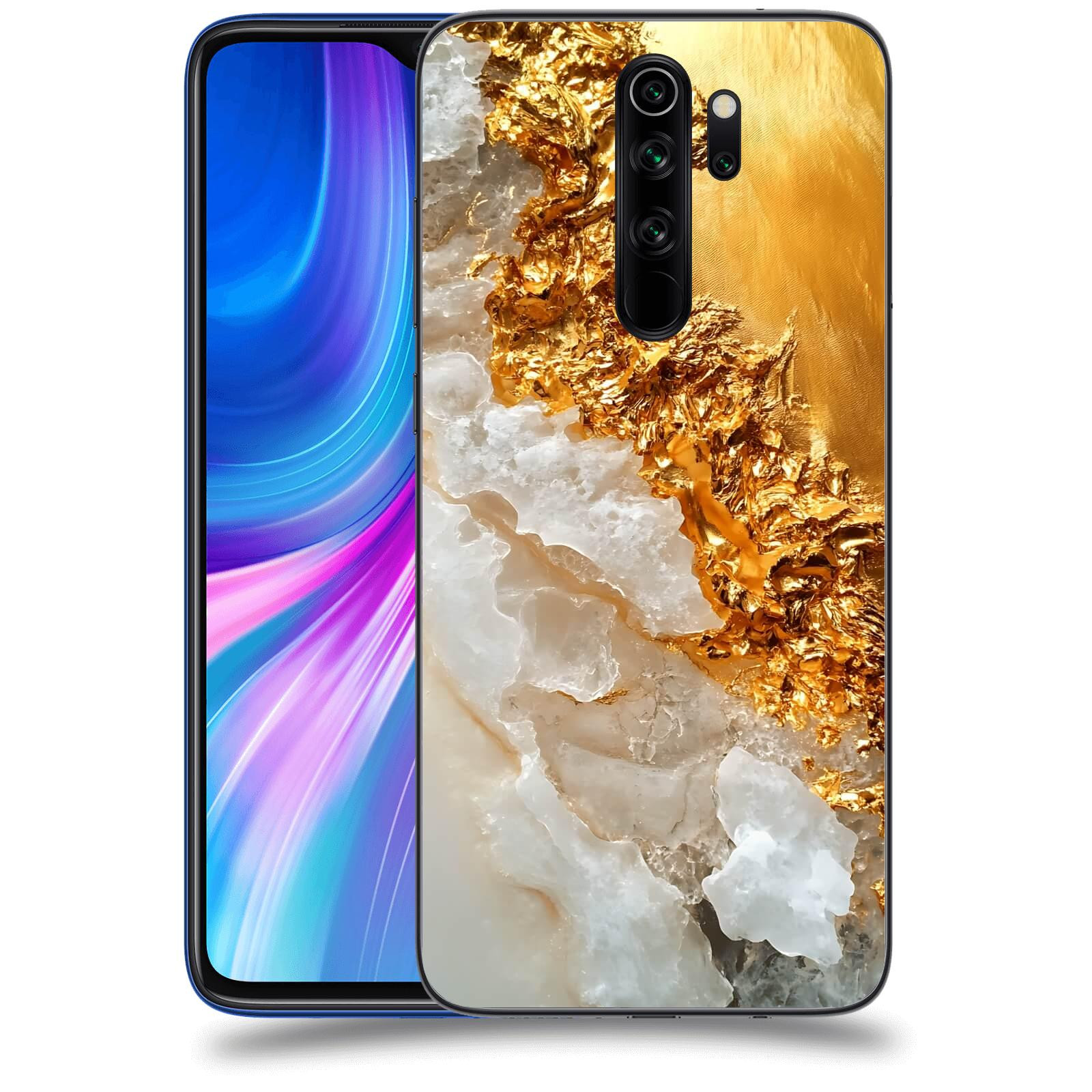 ACOVER Kryt na mobil Xiaomi Redmi Note 8 Pro - Liquid Gold III