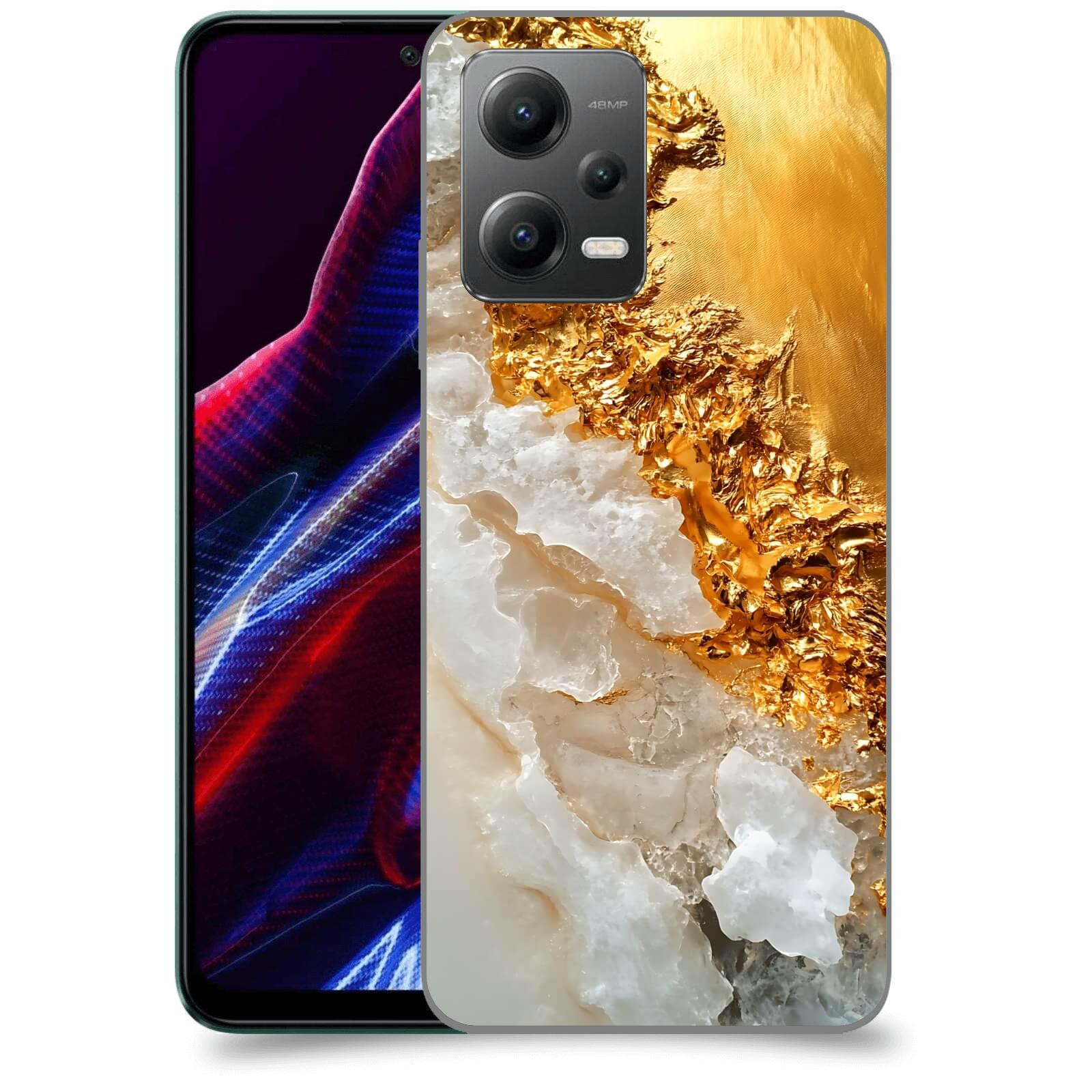 ACOVER Kryt na mobil Xiaomi Poco X5 - Liquid Gold III