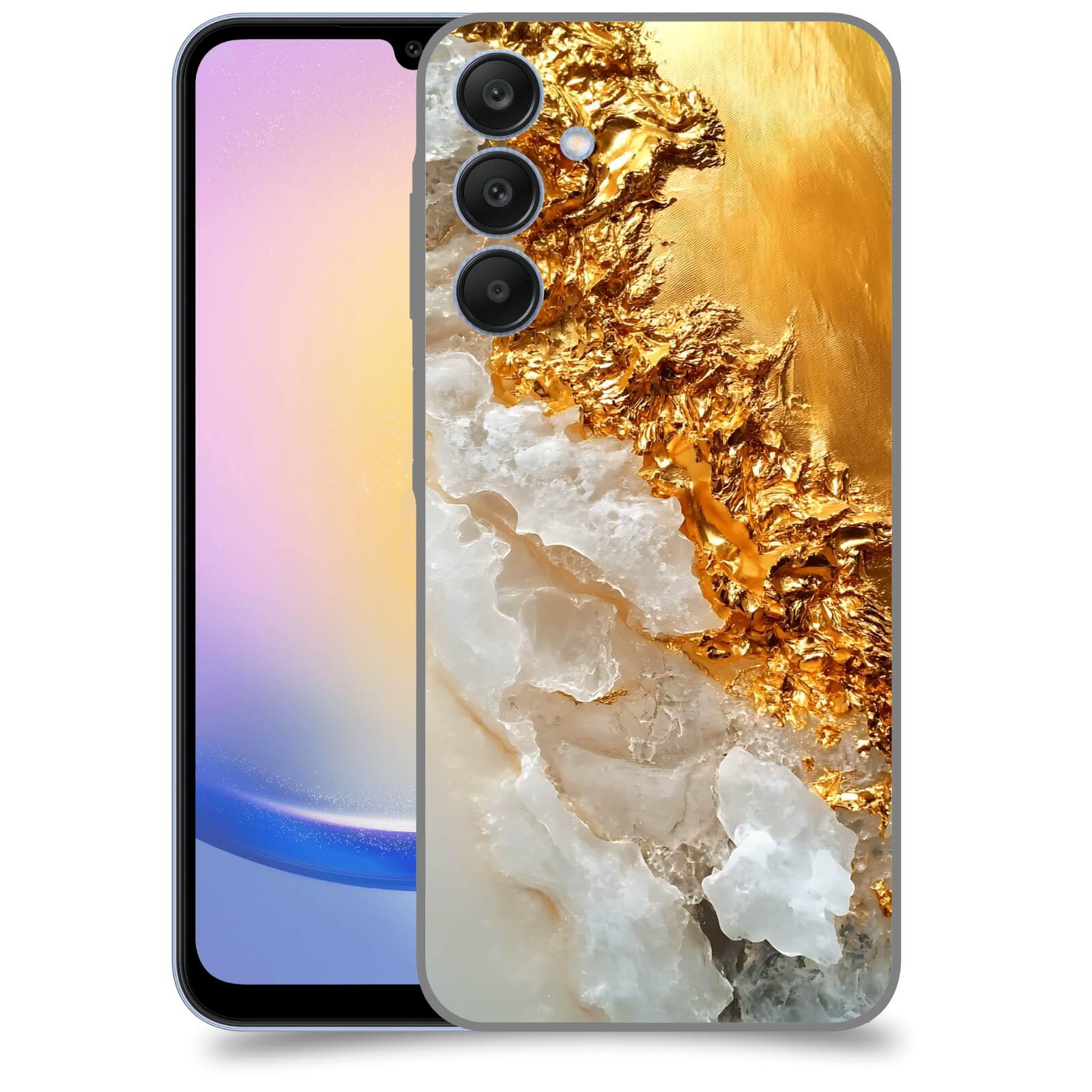 ACOVER Kryt na mobil Samsung Galaxy A25 5G - Liquid Gold III
