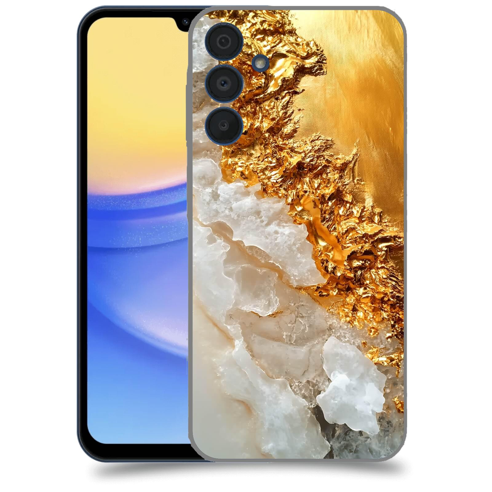 ACOVER Kryt na mobil Samsung Galaxy A15 5G - Liquid Gold III