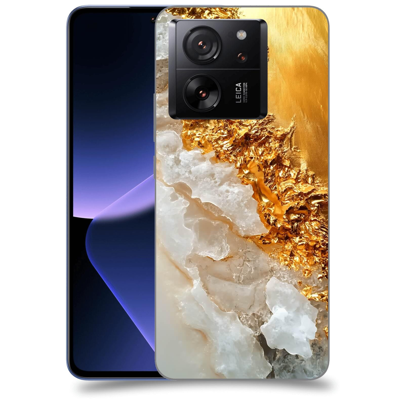 ACOVER Kryt na mobil Xiaomi 13T - Liquid Gold III