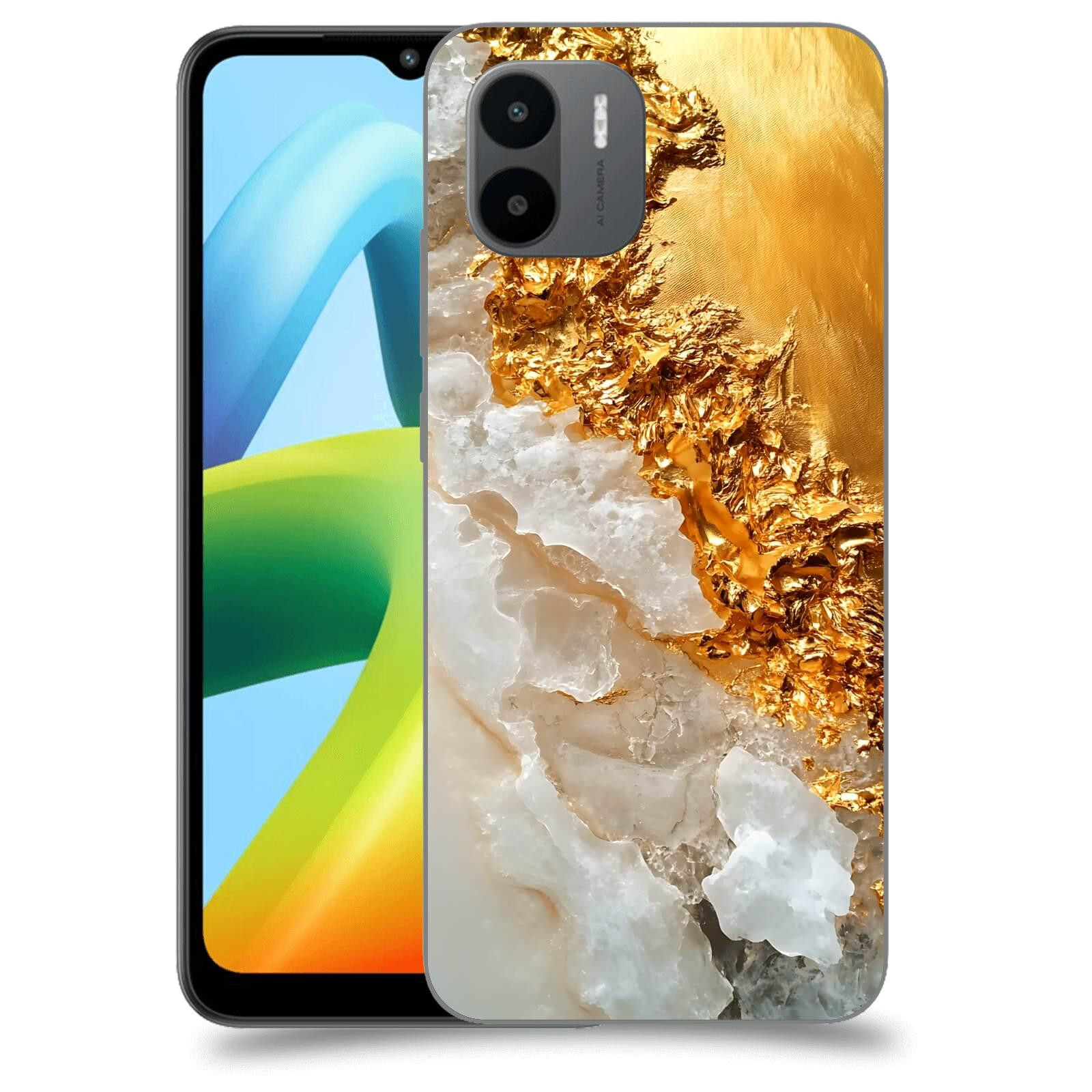 ACOVER Kryt na mobil Xiaomi Redmi A1+ - Liquid Gold III