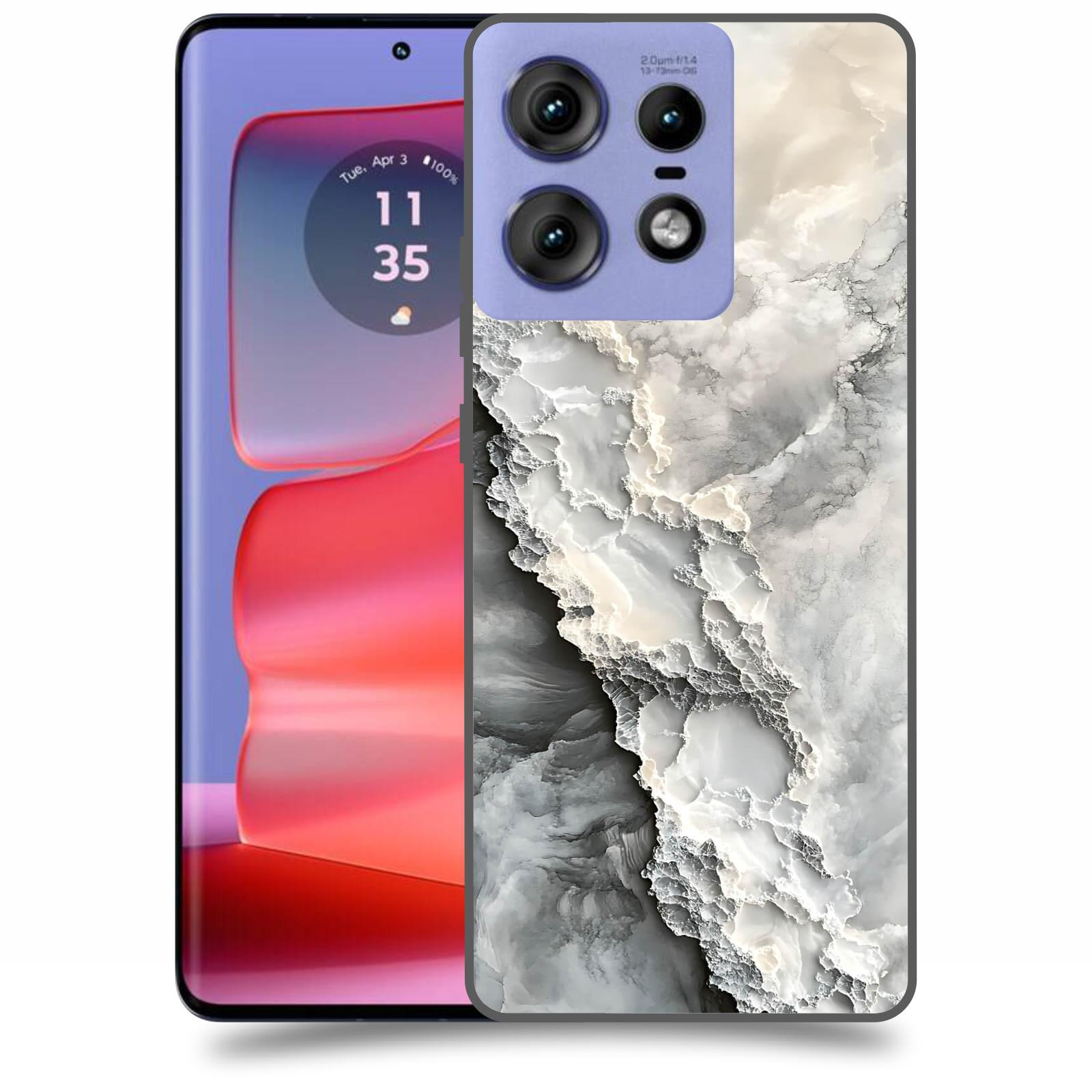 ACOVER Kryt na mobil Motorola Edge 50 Pro - Frosty III