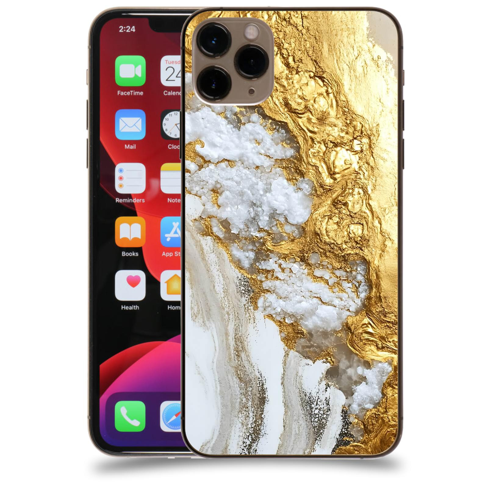 ACOVER Kryt na mobil Apple iPhone 11 Pro Max - Liquid Gold V