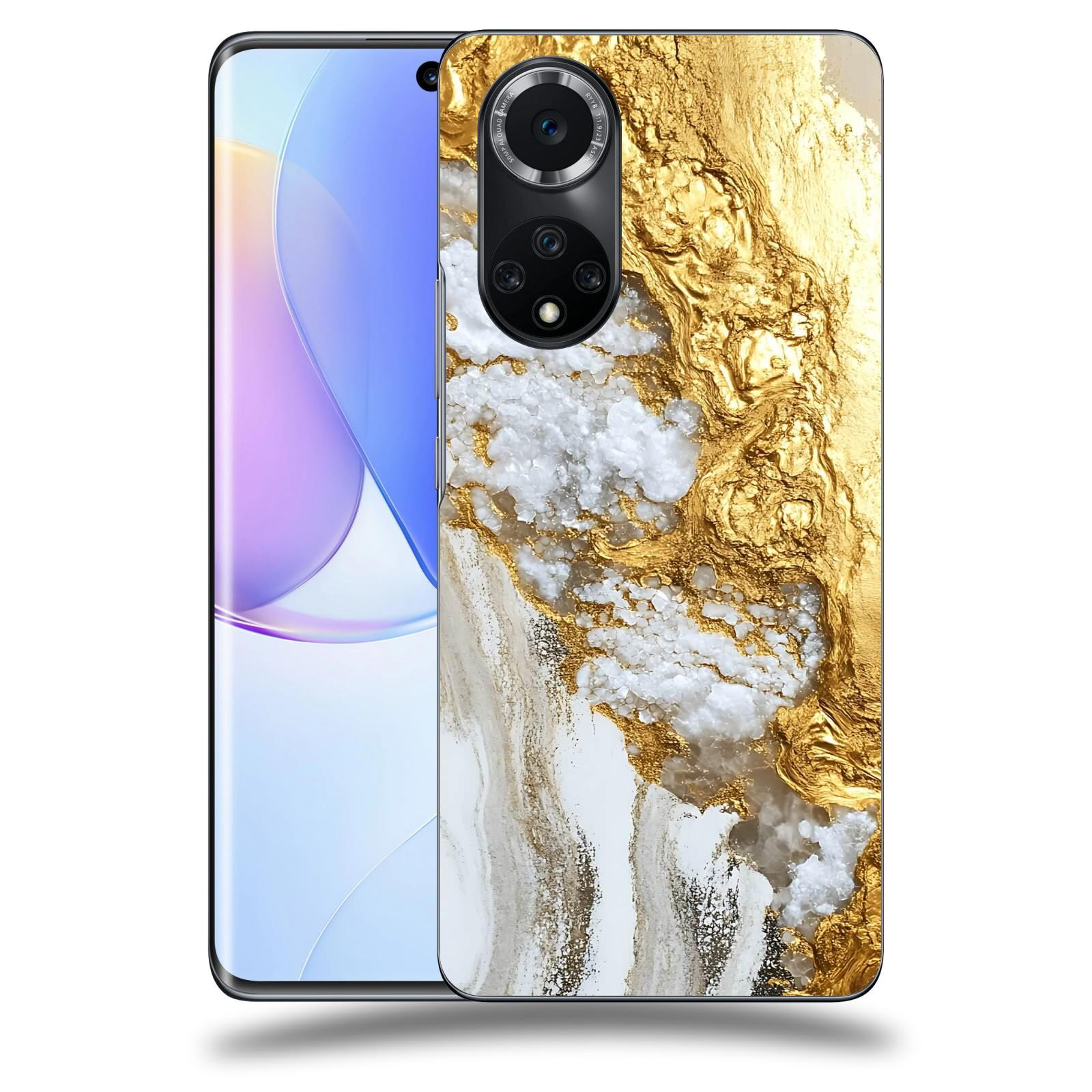 ACOVER Kryt na mobil Huawei Nova 9 - Liquid Gold V
