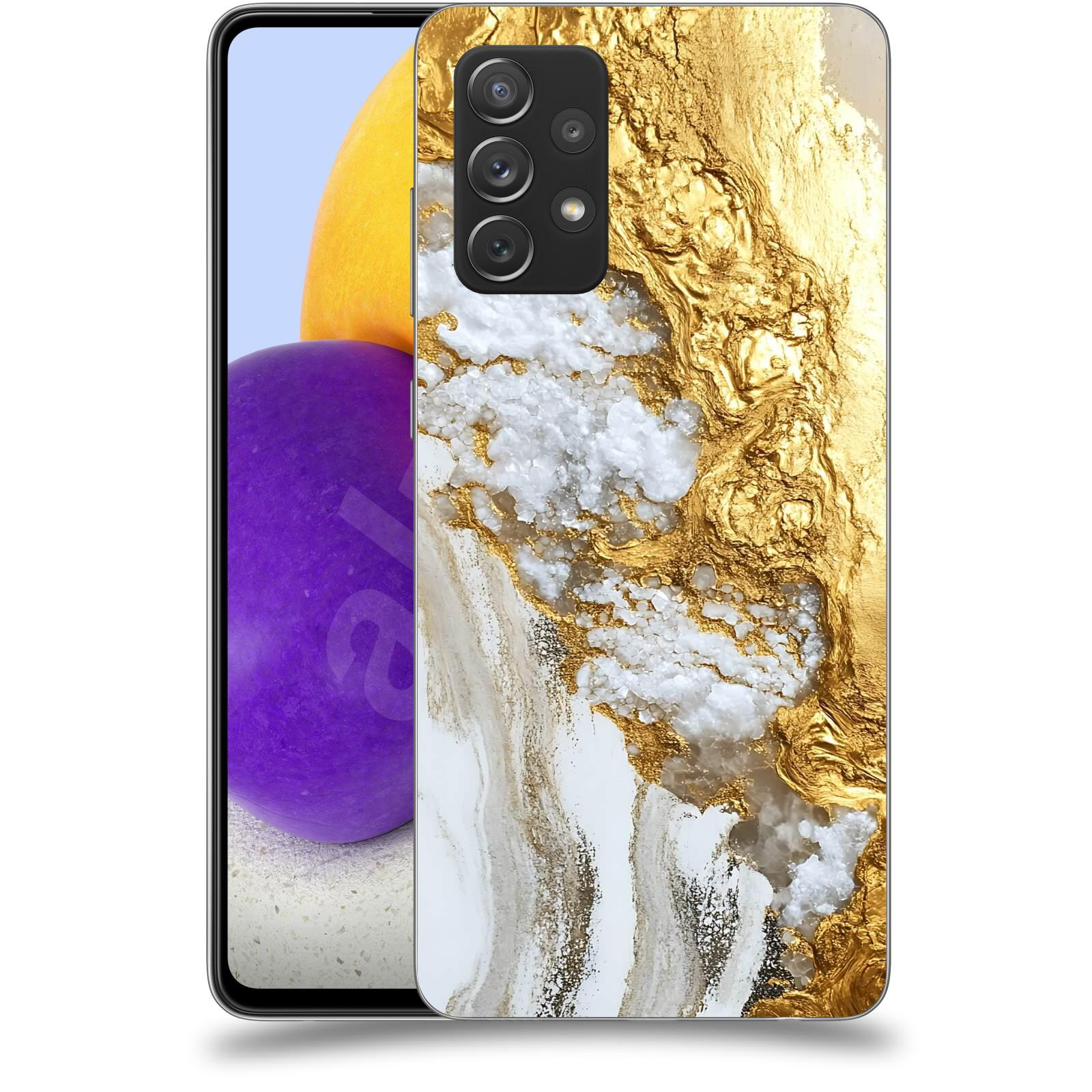 ACOVER Kryt na mobil Samsung Galaxy A72 A725F - Liquid Gold V