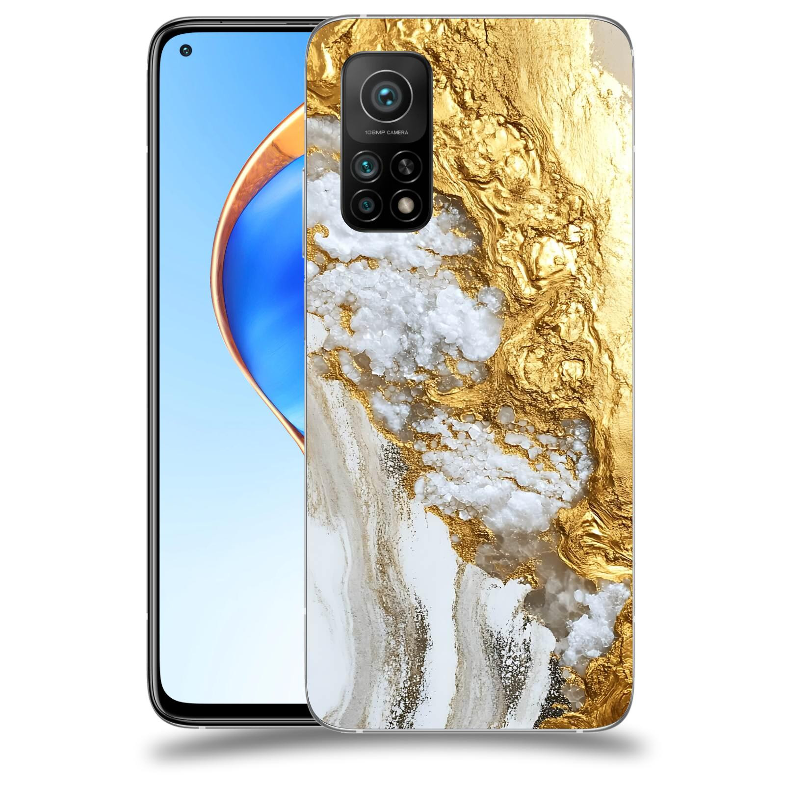ACOVER Kryt na mobil Xiaomi Mi 10T Pro - Liquid Gold V