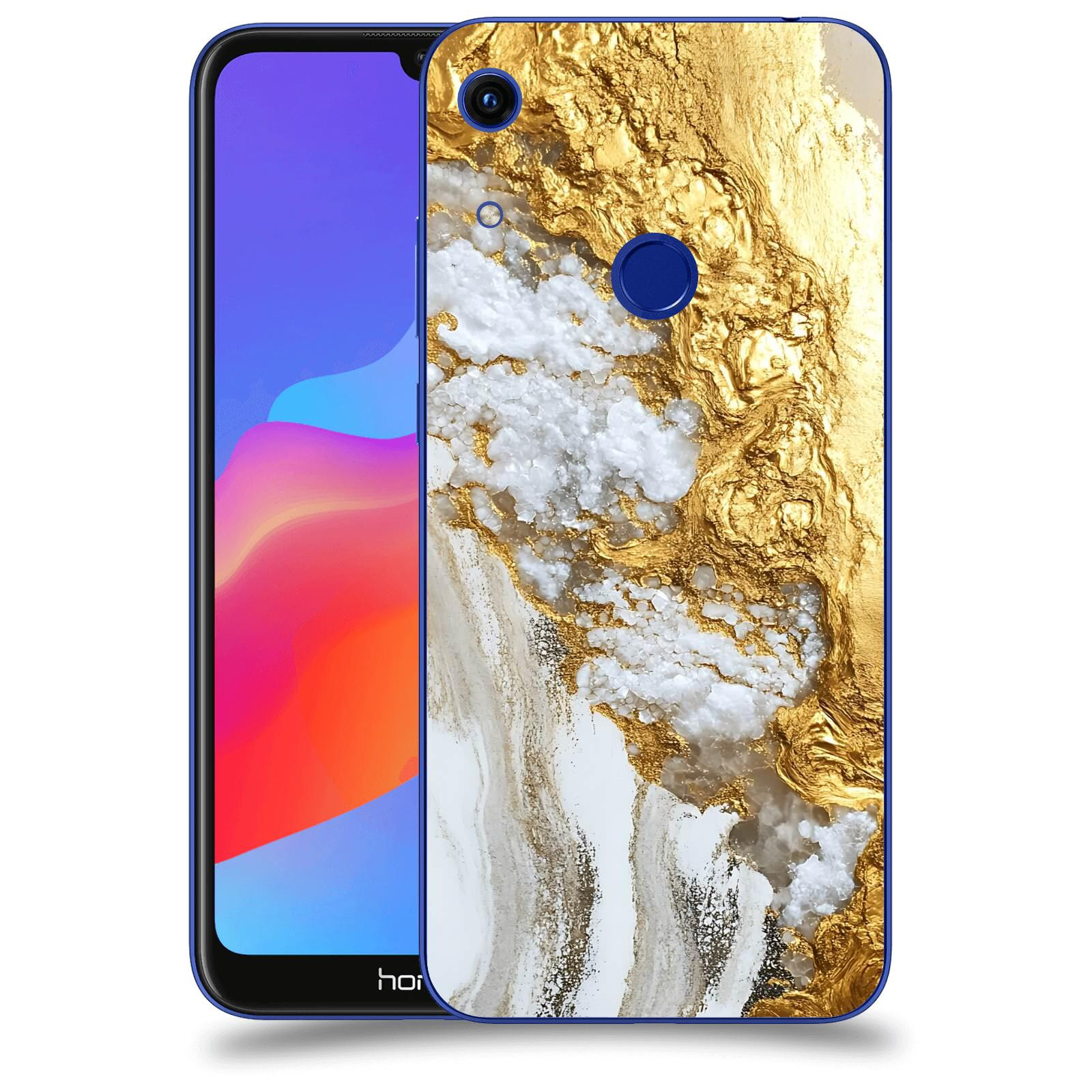 ACOVER Kryt na mobil Honor 8A - Liquid Gold V