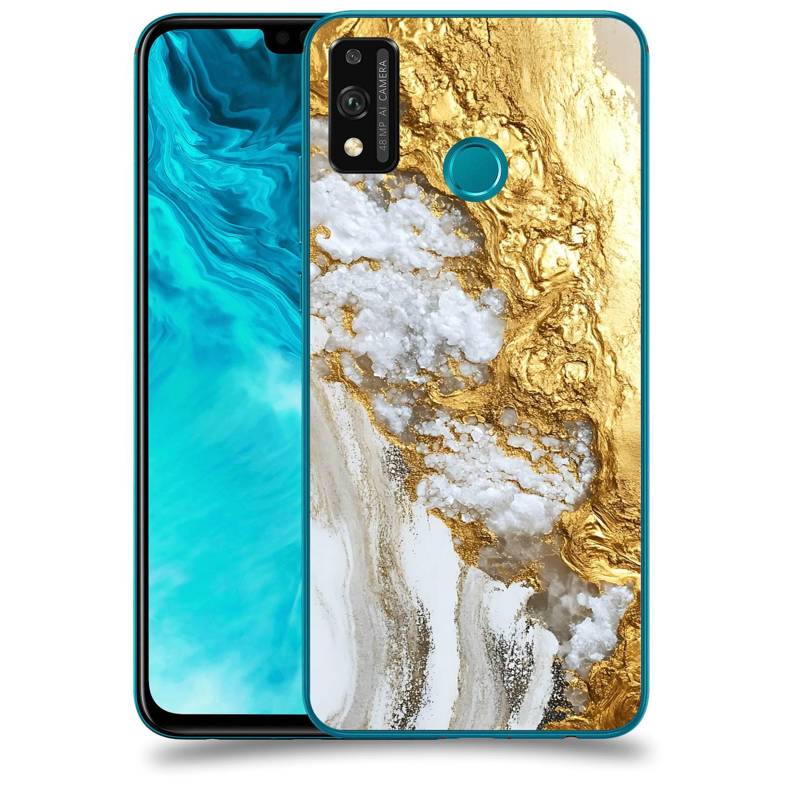 ACOVER Kryt na mobil Honor 9X Lite - Liquid Gold V