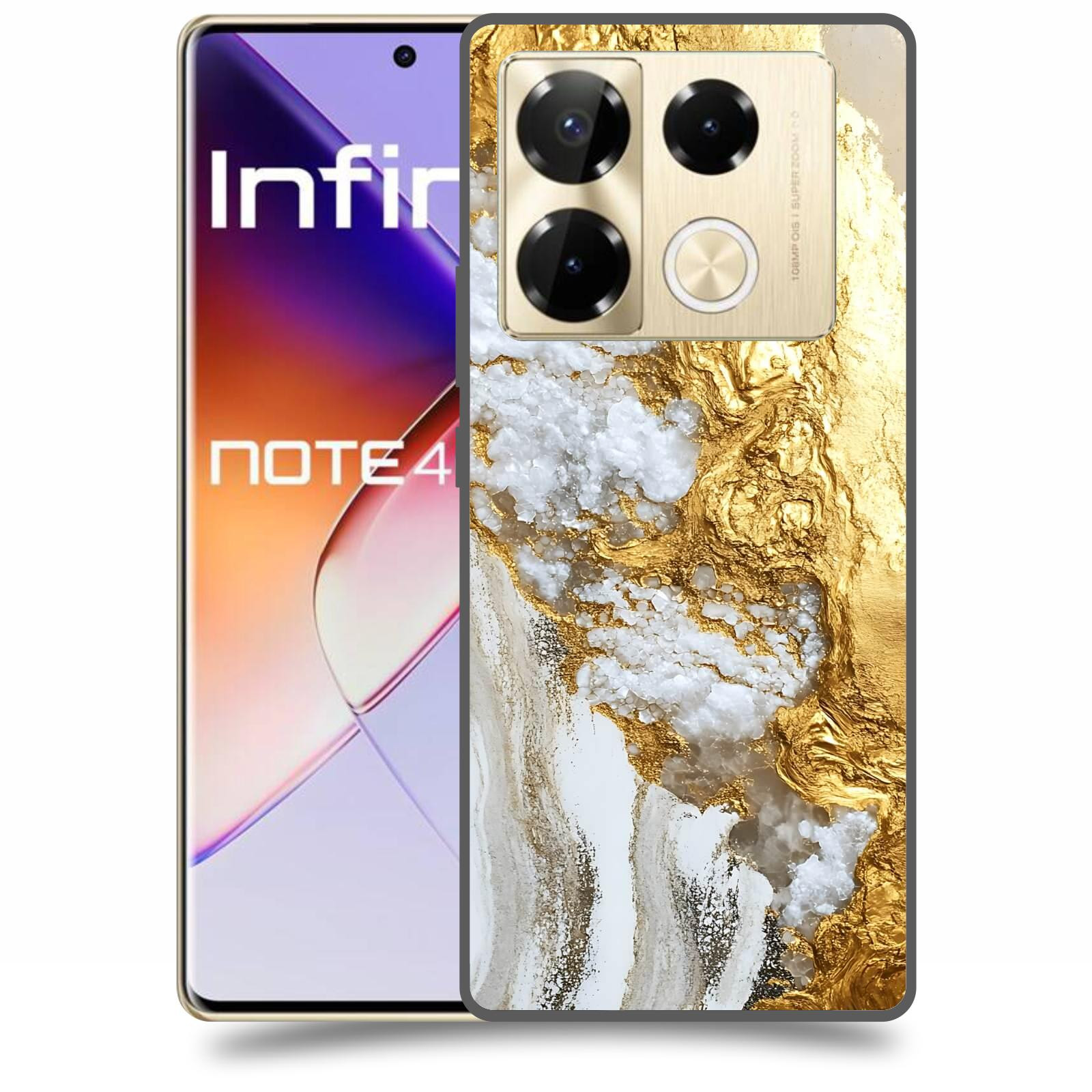 ACOVER Kryt na mobil Infinix Note 40 PRO - Liquid Gold V