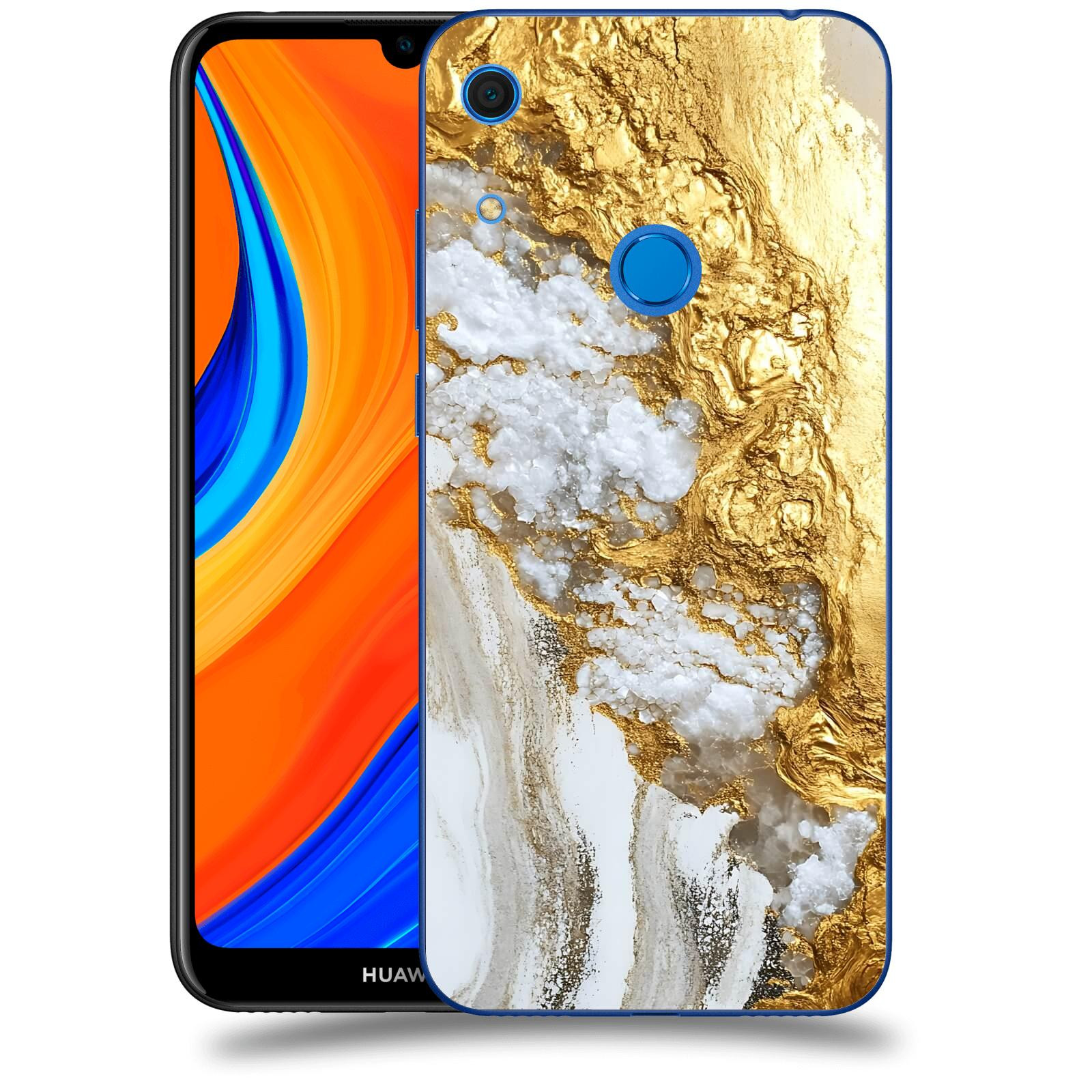 ACOVER Kryt na mobil Huawei Y6S - Liquid Gold V