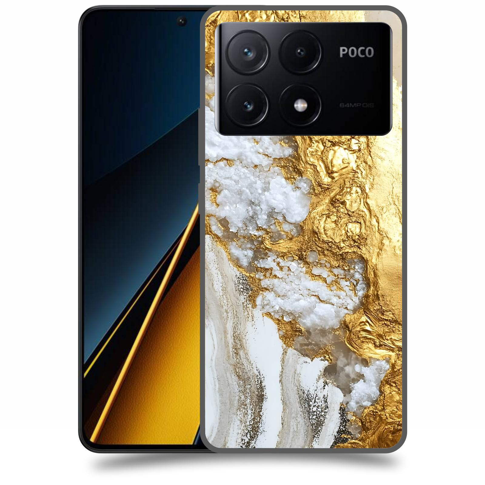ACOVER Kryt na mobil Poco X6 Pro 5G - Liquid Gold V