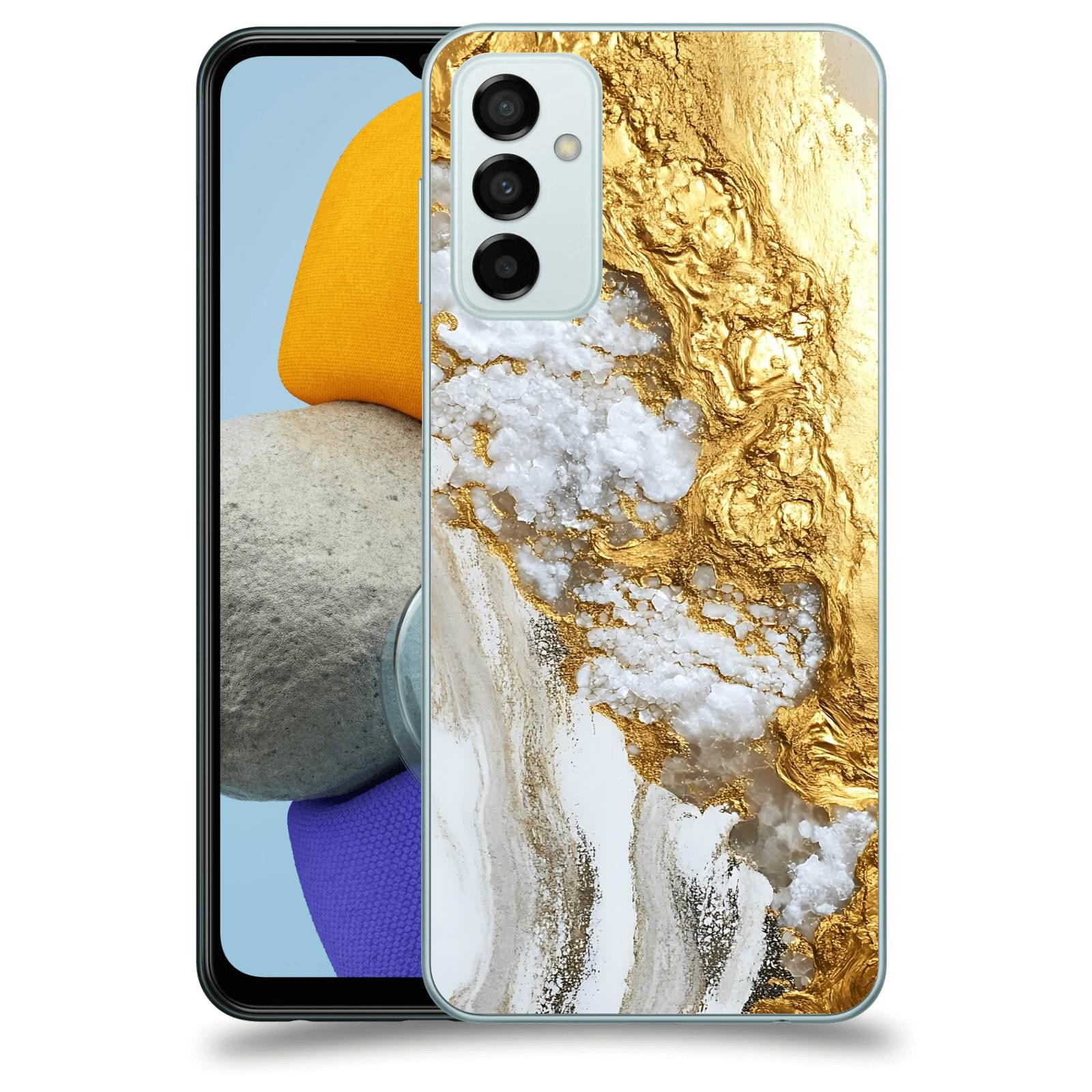 ACOVER Kryt na mobil Samsung Galaxy M23 5G - Liquid Gold V