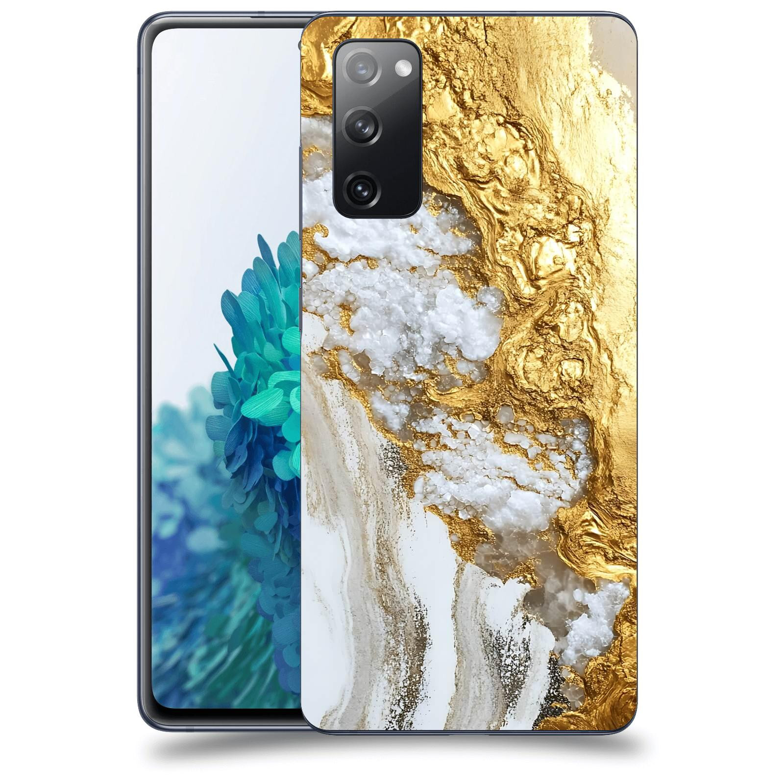 ACOVER Kryt na mobil Samsung Galaxy S20 FE - Liquid Gold V
